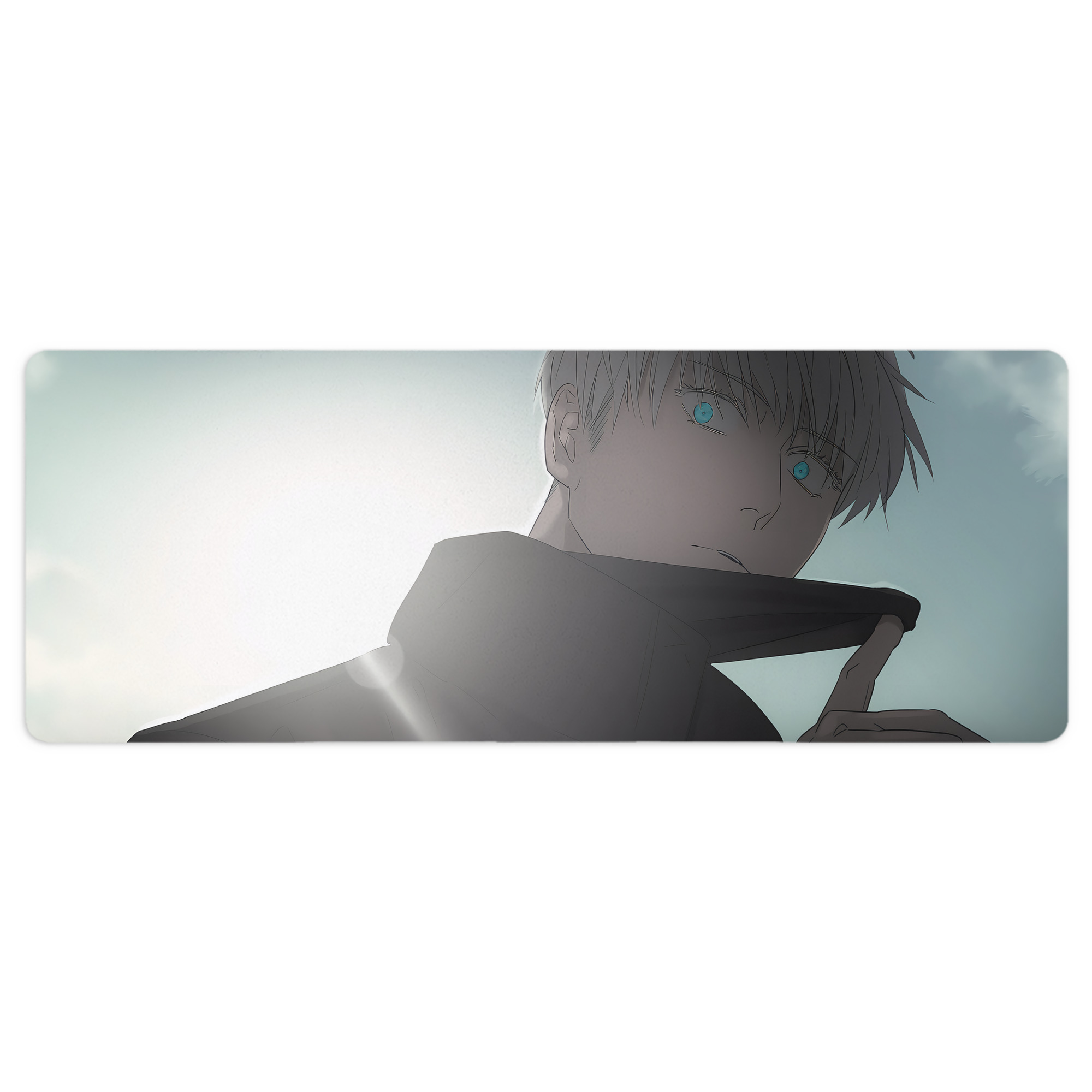 （画像用） 呪術廻戦 Jujutsu Kaisen ステッチ加工 大判デスクマット／滑り止めマウスパッド