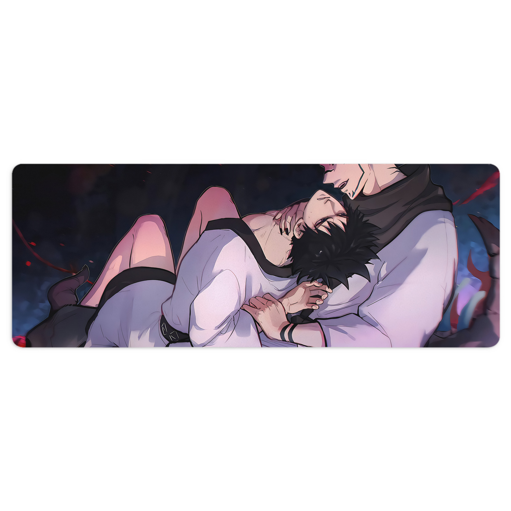 （画像用） 呪術廻戦 Jujutsu Kaisen ステッチ加工 大判デスクマット／滑り止めマウスパッド