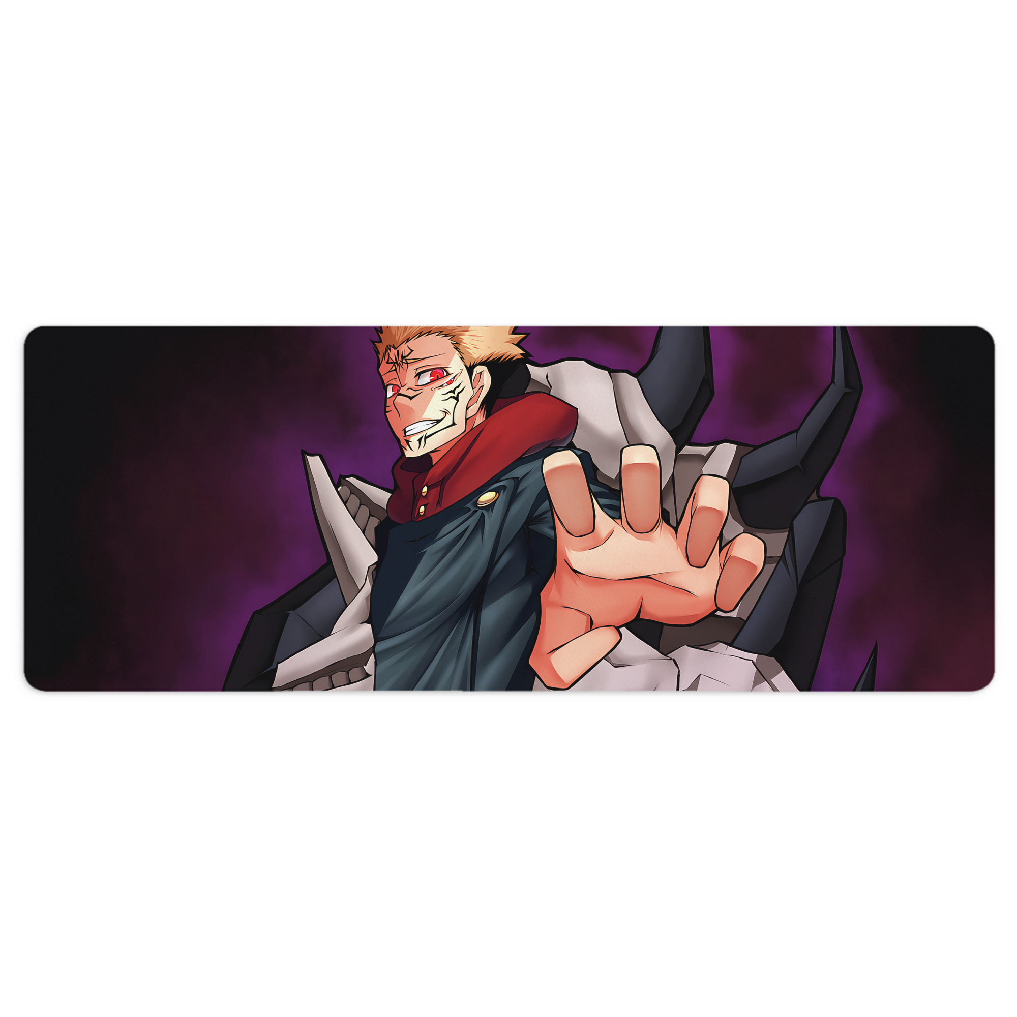 （画像用） 呪術廻戦 Jujutsu Kaisen ステッチ加工 大判デスクマット／滑り止めマウスパッド