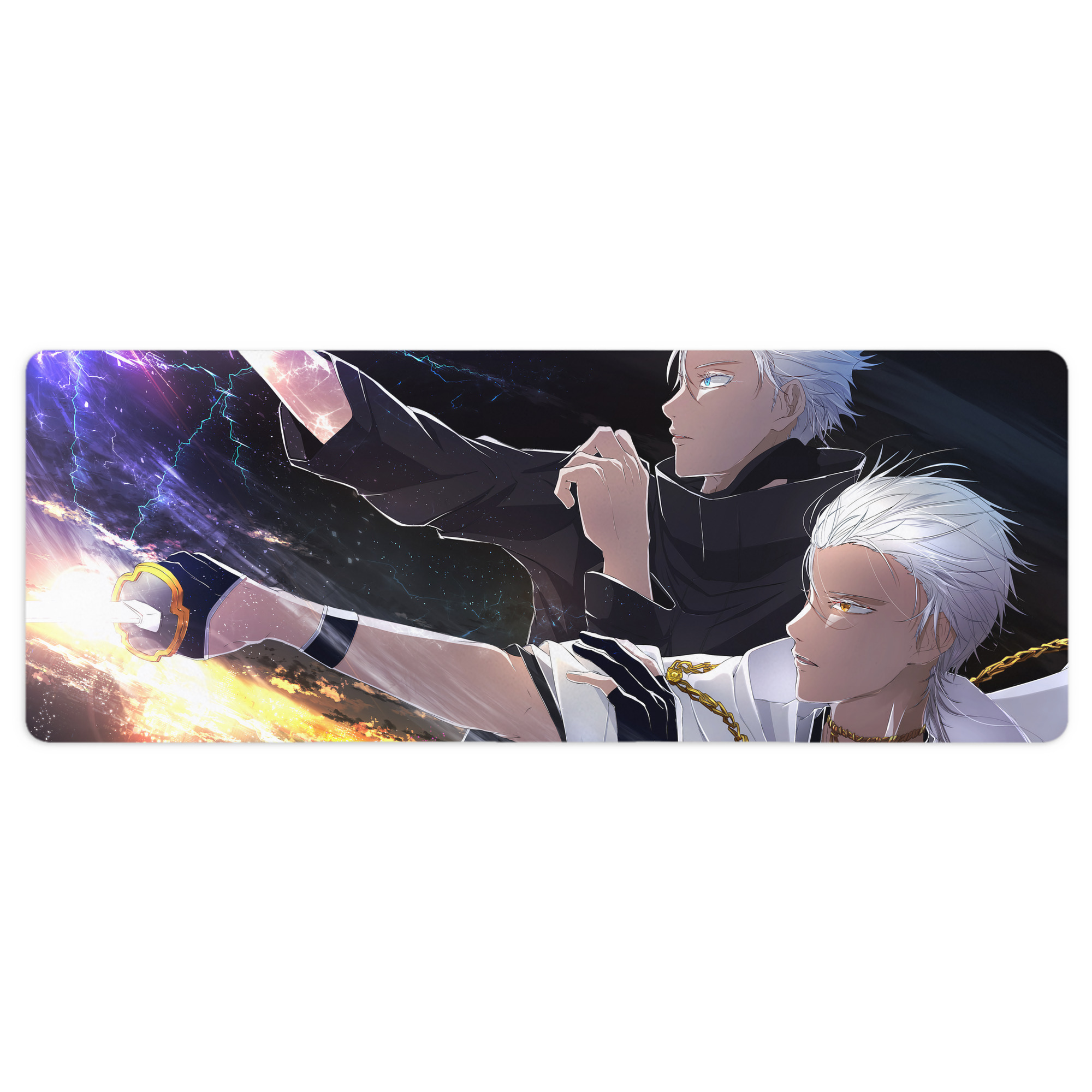 （画像用） 呪術廻戦 Jujutsu Kaisen ステッチ加工 大判デスクマット／滑り止めマウスパッド