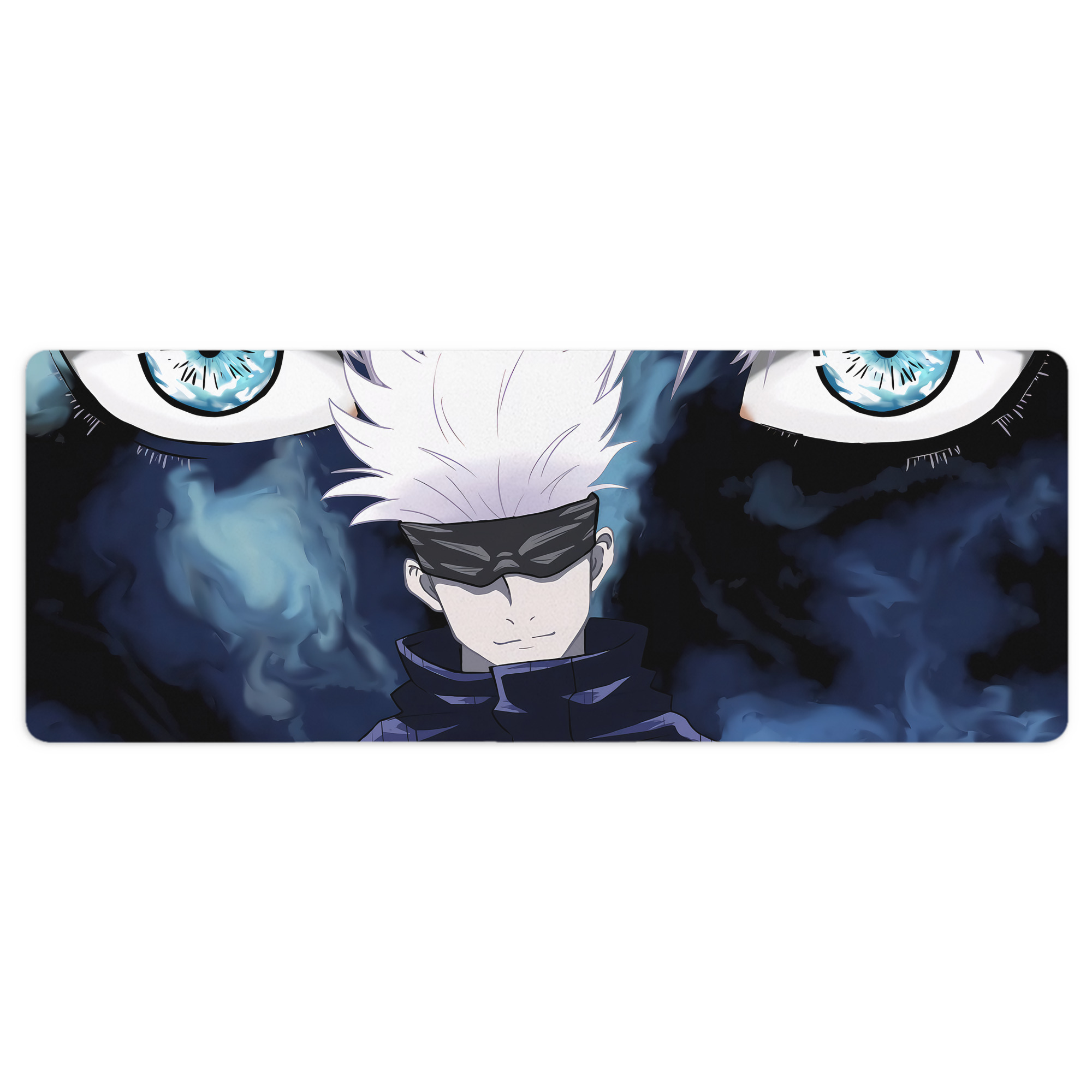 （画像用） 呪術廻戦 Jujutsu Kaisen ステッチ加工 大判デスクマット／滑り止めマウスパッド