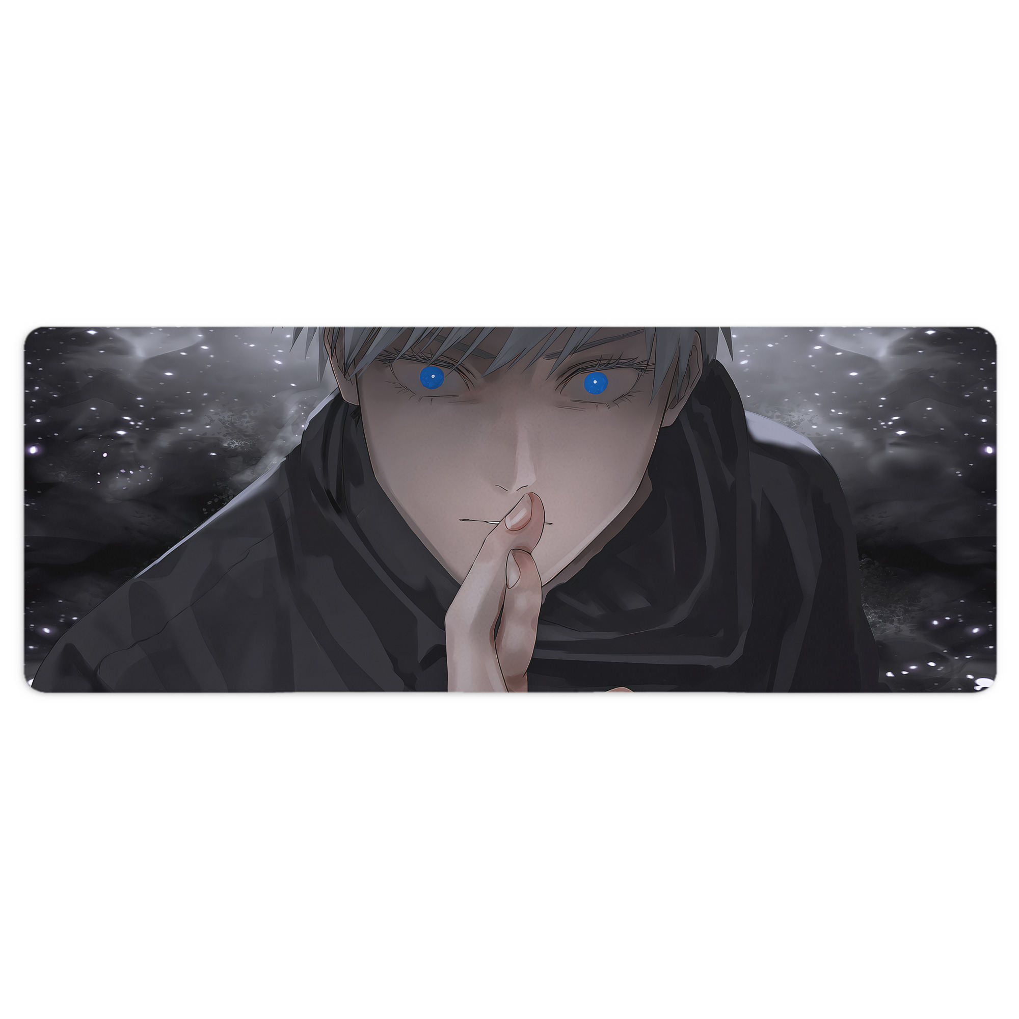 （画像用） 呪術廻戦 Jujutsu Kaisen ステッチ加工 大判デスクマット／滑り止めマウスパッド