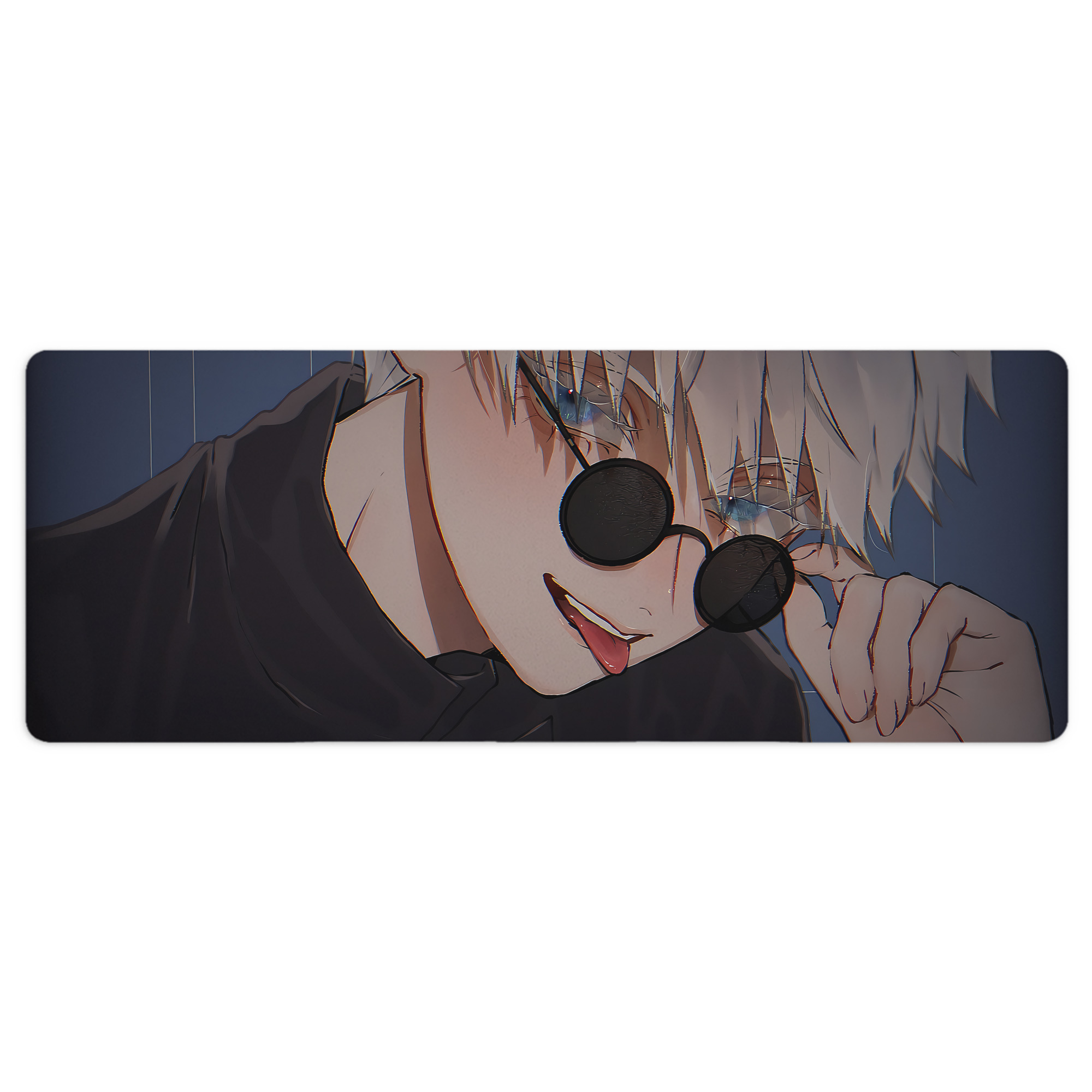 （画像用） 呪術廻戦 Jujutsu Kaisen ステッチ加工 大判デスクマット／滑り止めマウスパッド