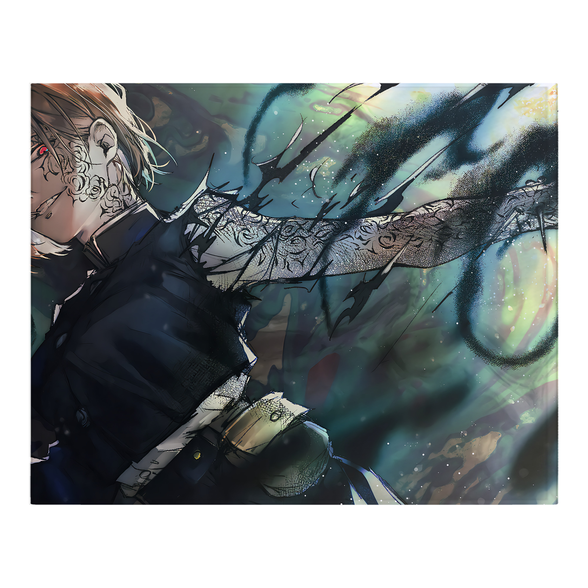 （画像用） 呪術廻戦 Jujutsu Kaisen フランネルブランケット・多サイズ対応（横型）