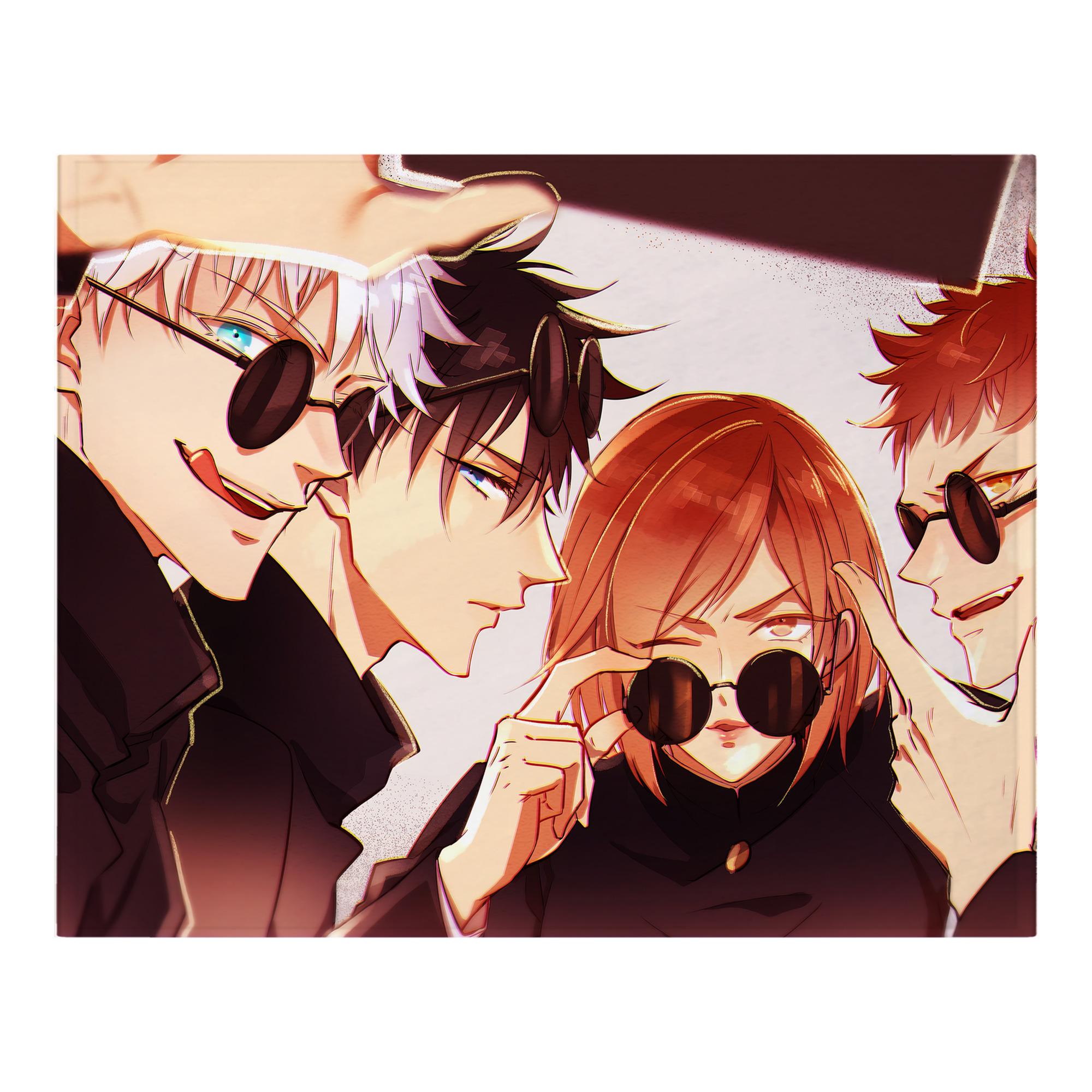 （画像用） 呪術廻戦 Jujutsu Kaisen フランネルブランケット・多サイズ対応（横型）