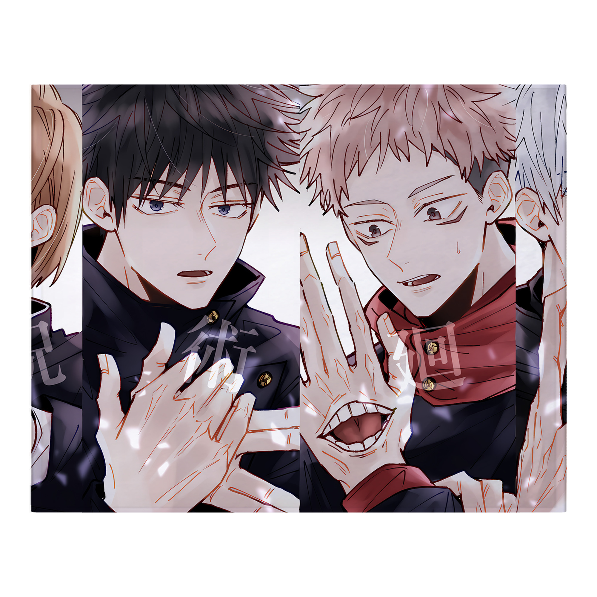 （画像用） 呪術廻戦 Jujutsu Kaisen フランネルブランケット・多サイズ対応（横型）