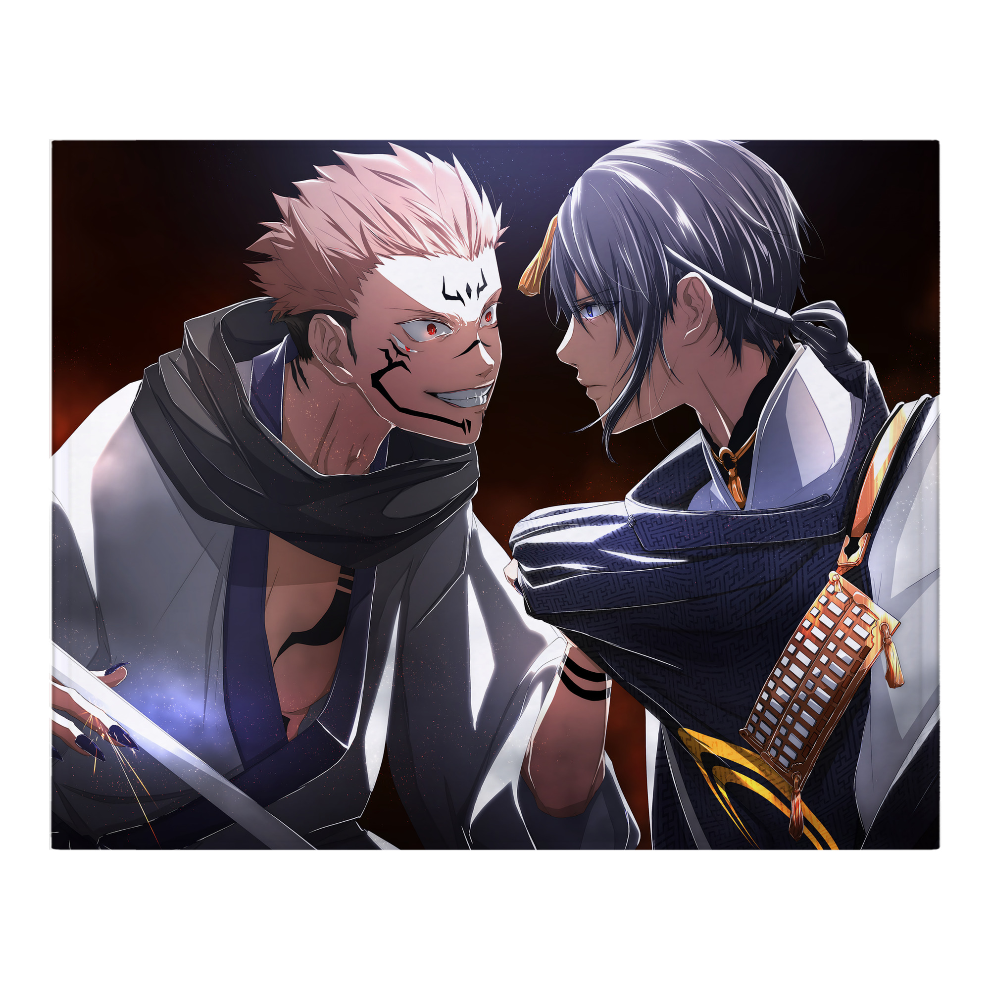 （画像用） 呪術廻戦 Jujutsu Kaisen フランネルブランケット・多サイズ対応（横型）