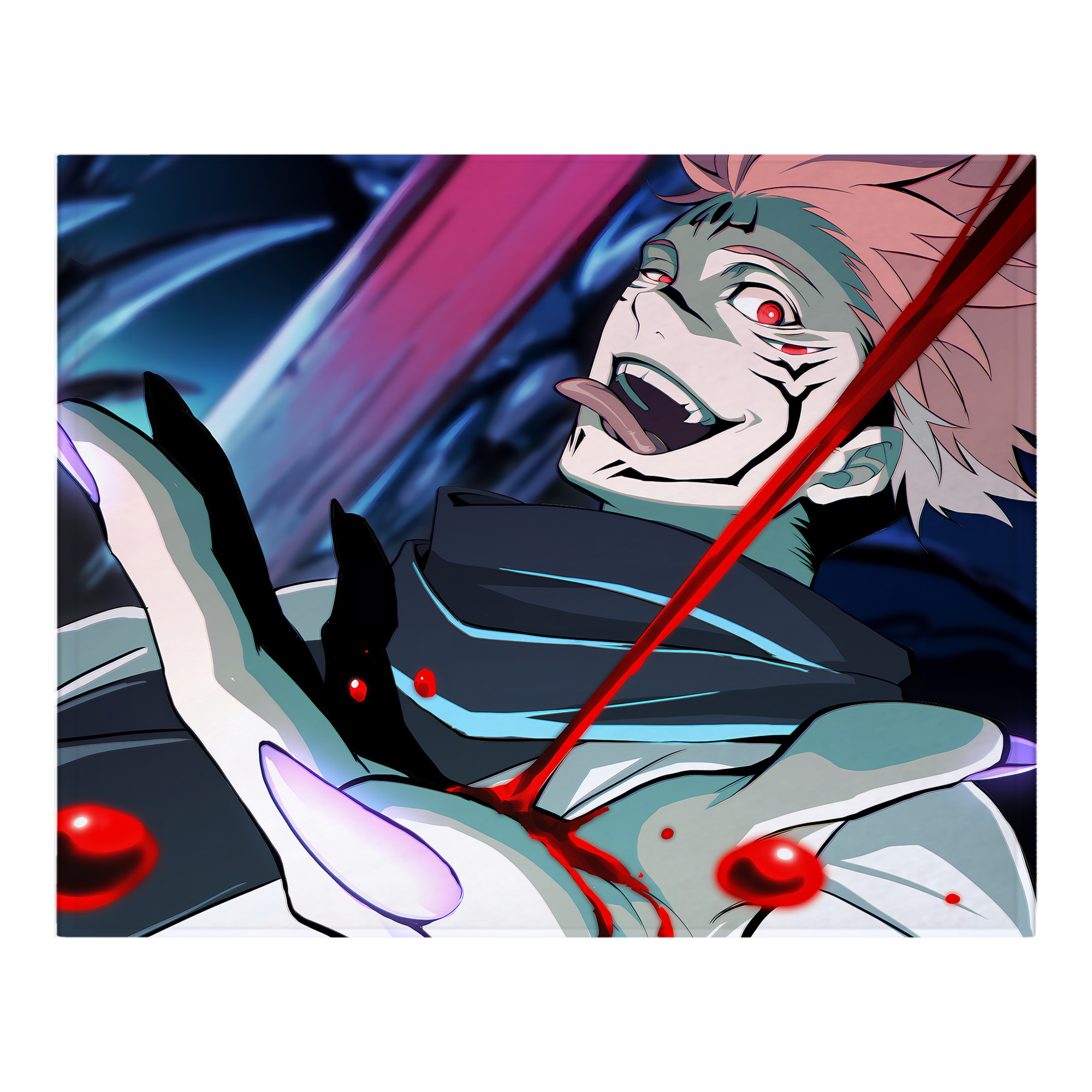 （画像用） 呪術廻戦 Jujutsu Kaisen フランネルブランケット・多サイズ対応（横型）