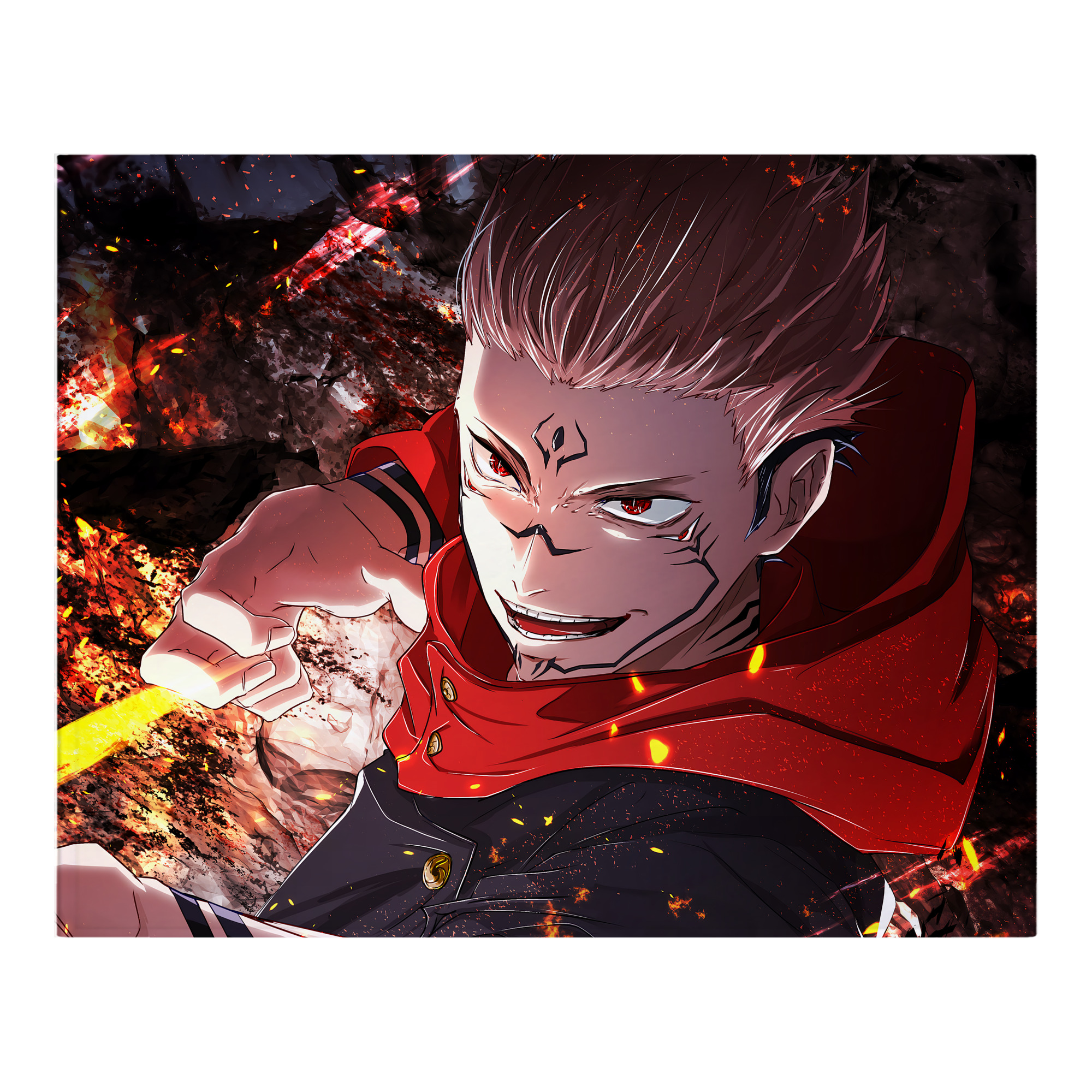 （画像用） 呪術廻戦 Jujutsu Kaisen フランネルブランケット・多サイズ対応（横型）