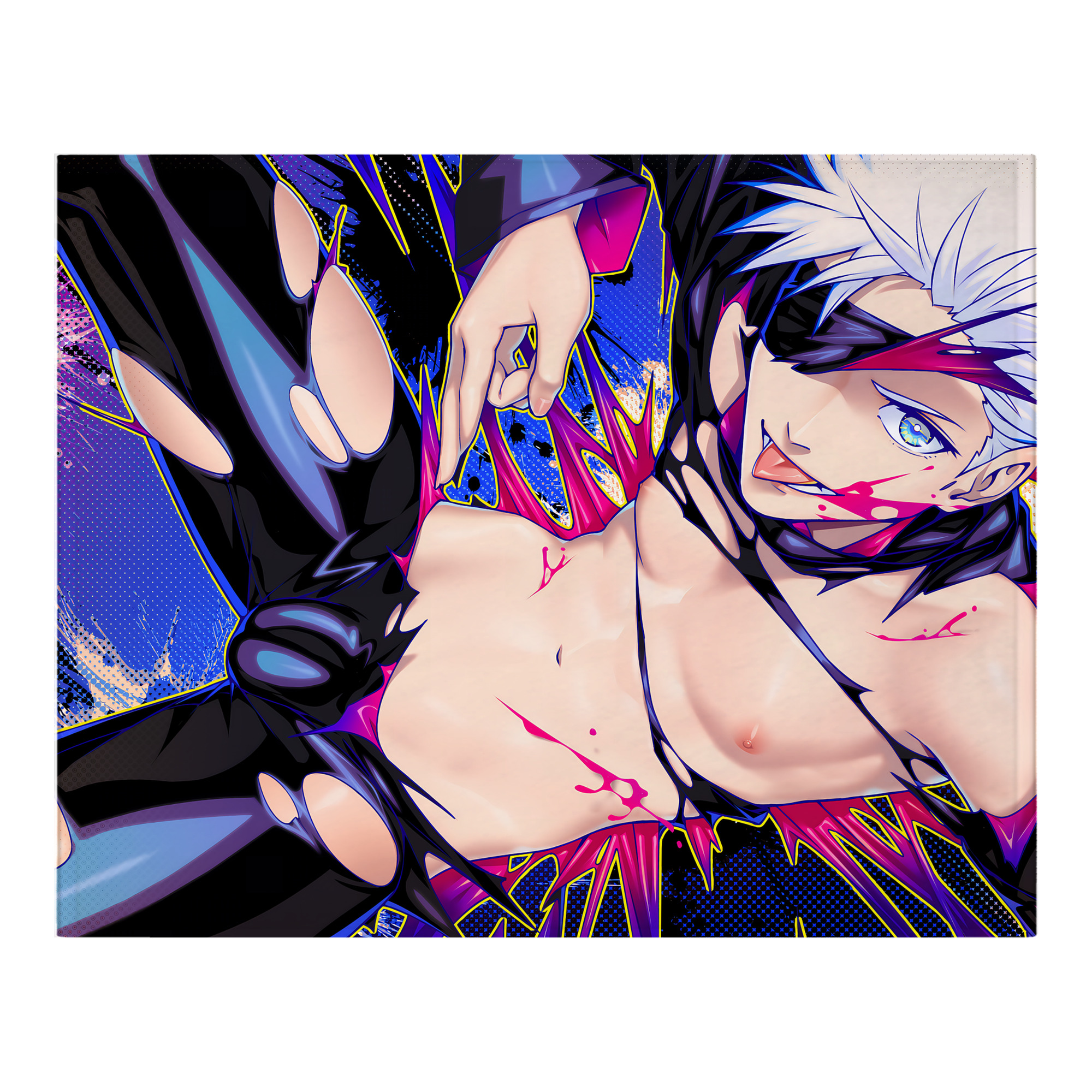 （画像用） 呪術廻戦 Jujutsu Kaisen フランネルブランケット・多サイズ対応（横型）