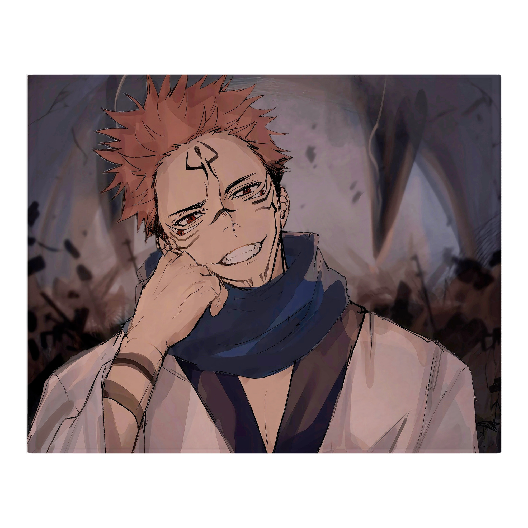 （画像用） 呪術廻戦 Jujutsu Kaisen フランネルブランケット・多サイズ対応（横型）