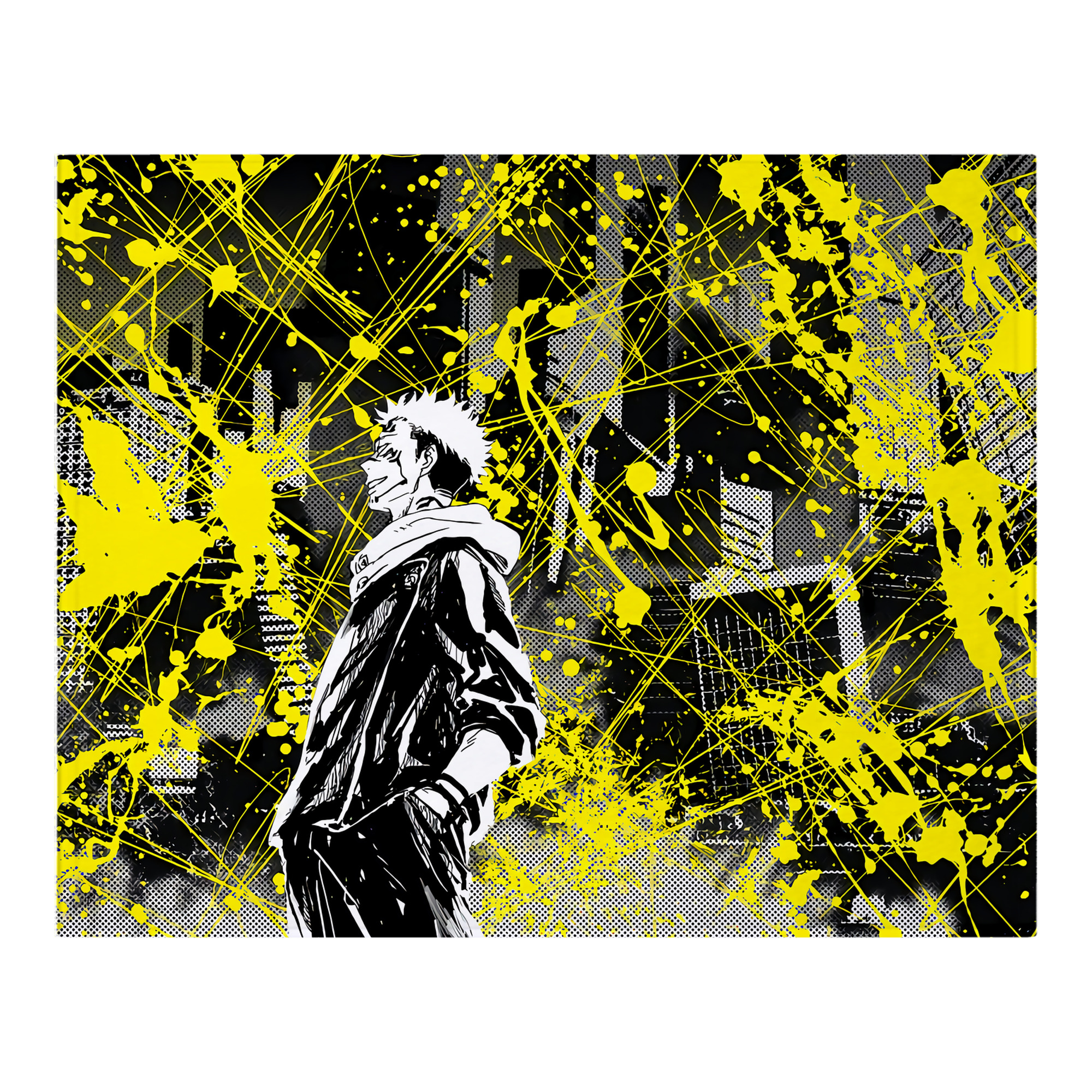 （画像用） 呪術廻戦 Jujutsu Kaisen フランネルブランケット・多サイズ対応（横型）