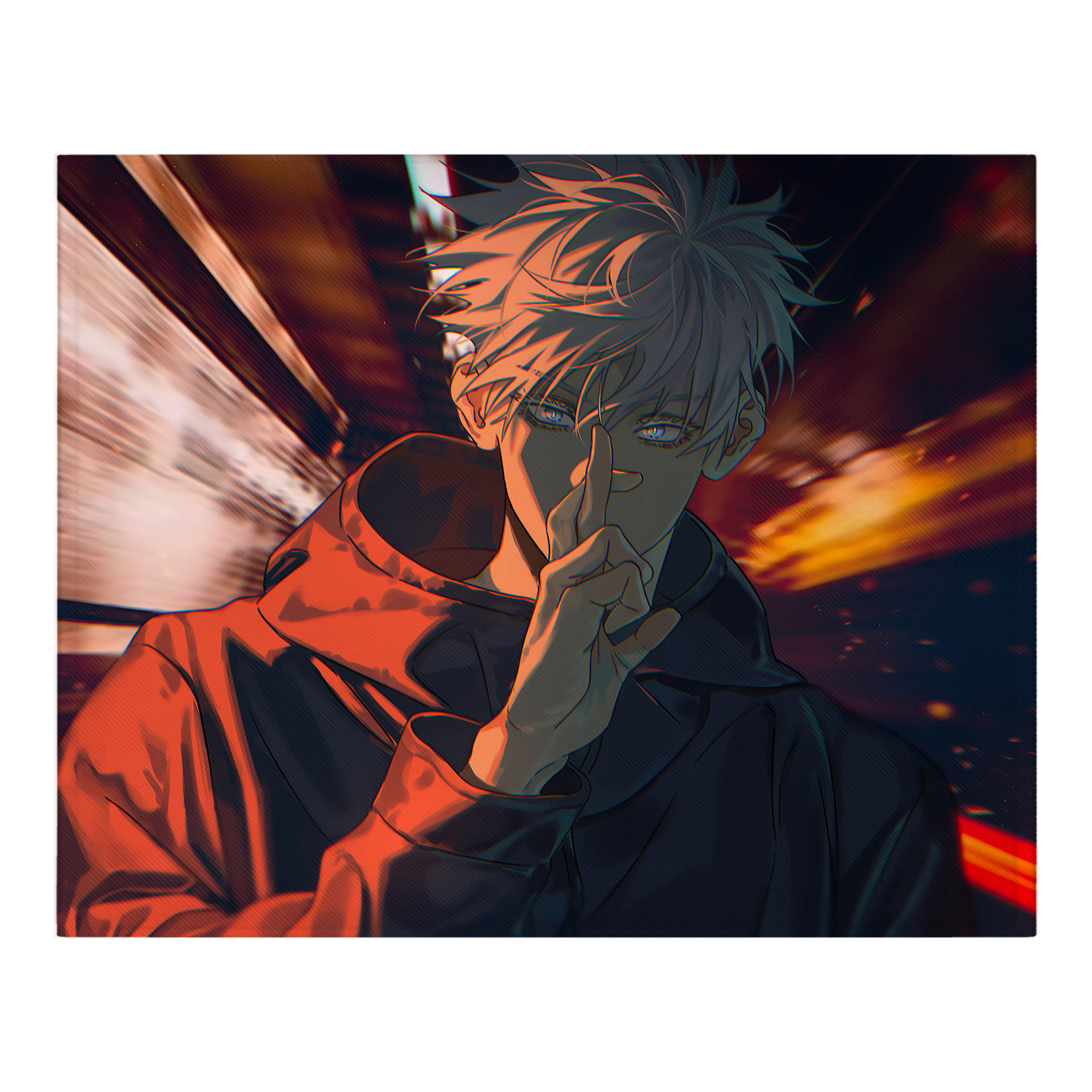 （画像用） 呪術廻戦 Jujutsu Kaisen フランネルブランケット・多サイズ対応（横型）