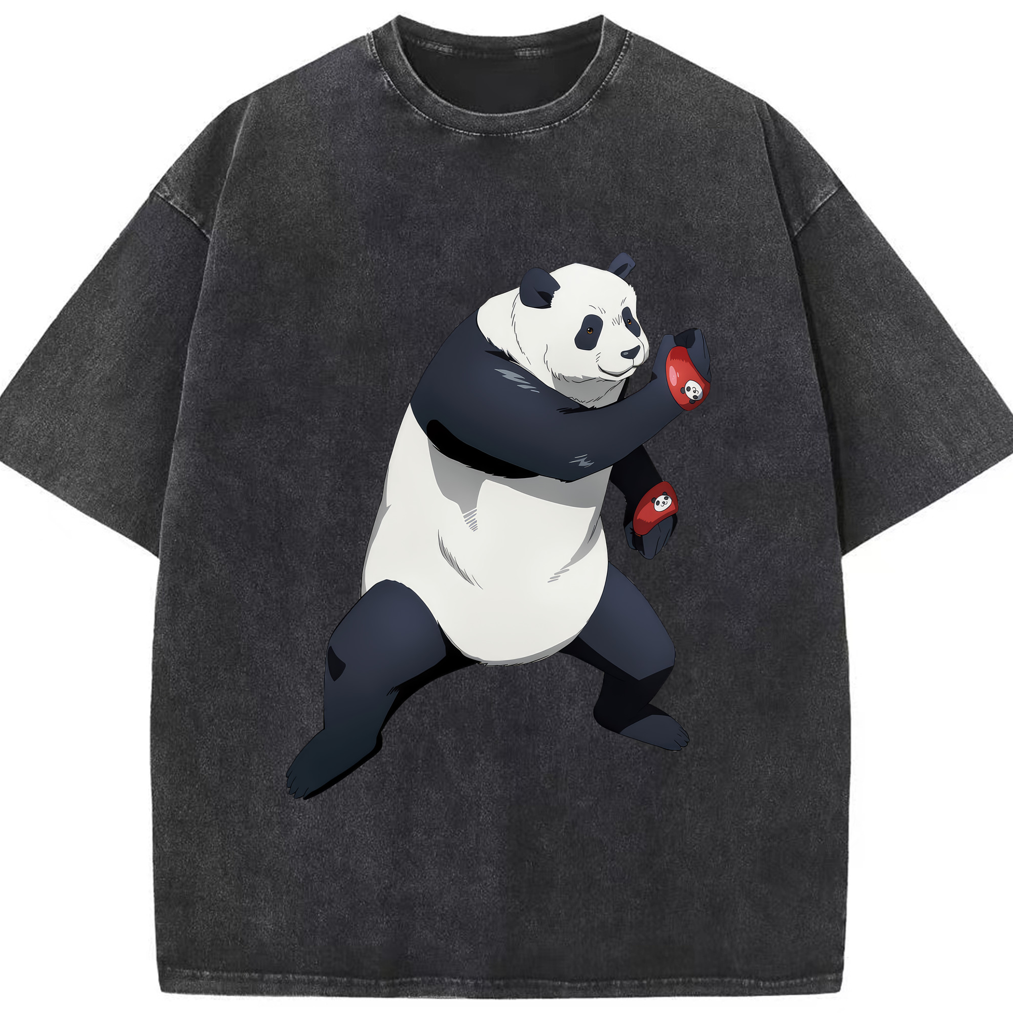 （画像用） 呪術廻戦 Jujutsu Kaisen 綿100% ヴィンテージ風 半袖Tシャツ（フロントプリント）