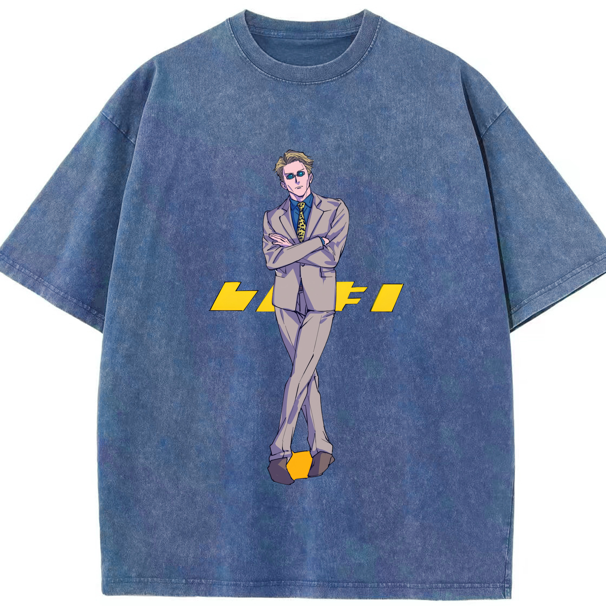 （画像用） 呪術廻戦 Jujutsu Kaisen 綿100% ヴィンテージ風 半袖Tシャツ（フロントプリント）