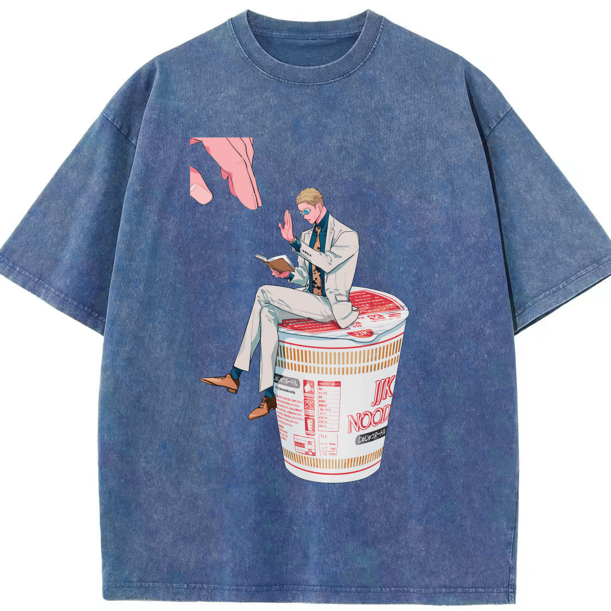 （画像用） 呪術廻戦 Jujutsu Kaisen 綿100% ヴィンテージ風 半袖Tシャツ（フロントプリント）