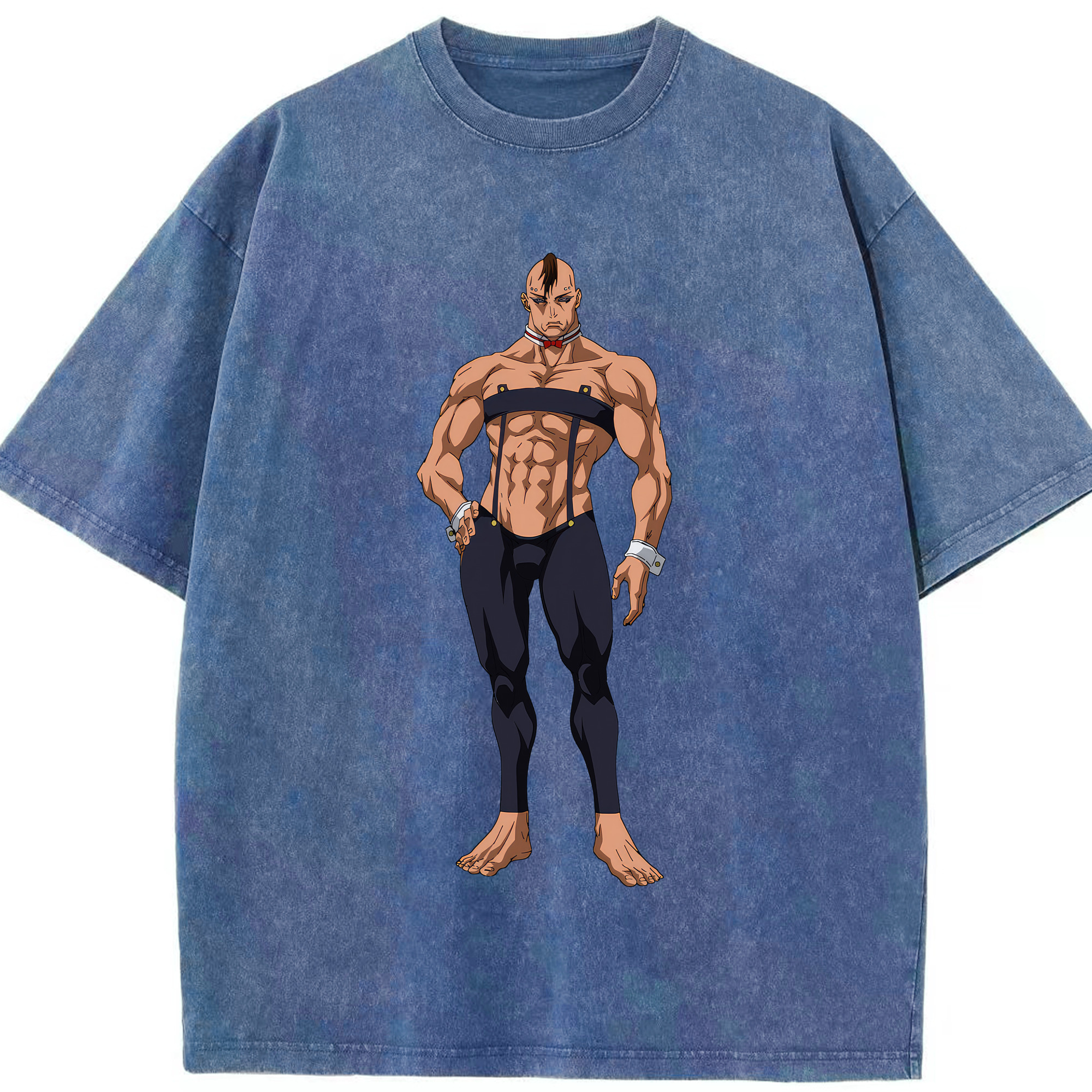 （画像用） 呪術廻戦 Jujutsu Kaisen 綿100% ヴィンテージ風 半袖Tシャツ（フロントプリント）