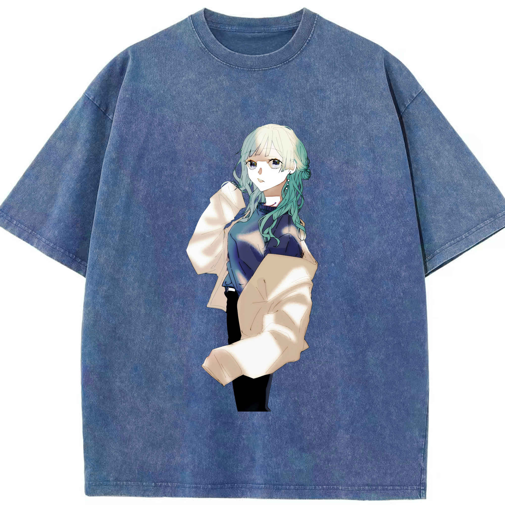 （画像用） 呪術廻戦 Jujutsu Kaisen 綿100% ヴィンテージ風 半袖Tシャツ（フロントプリント）