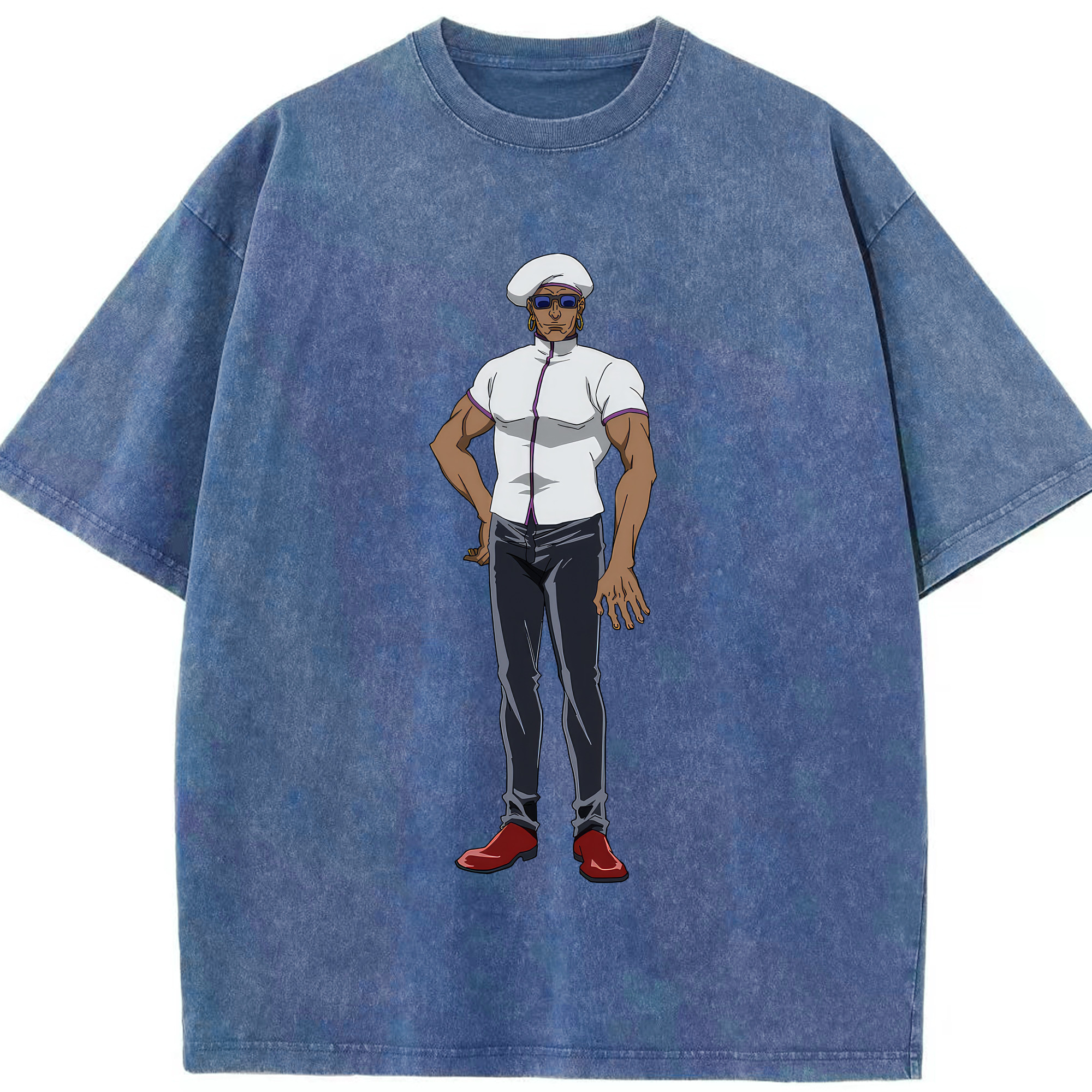 （画像用） 呪術廻戦 Jujutsu Kaisen 綿100% ヴィンテージ風 半袖Tシャツ（フロントプリント）