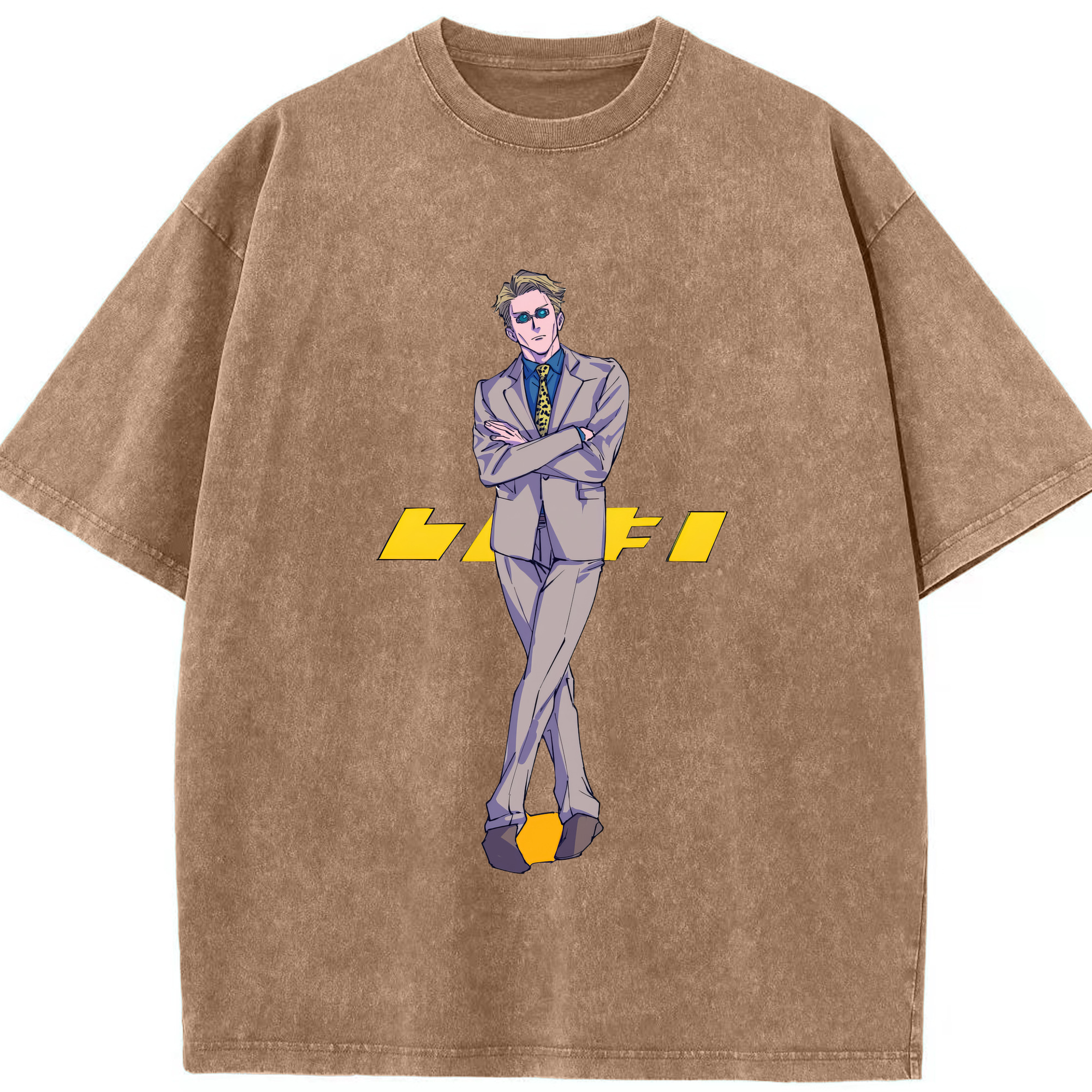 （画像用） 呪術廻戦 Jujutsu Kaisen 綿100% ヴィンテージ風 半袖Tシャツ（フロントプリント）