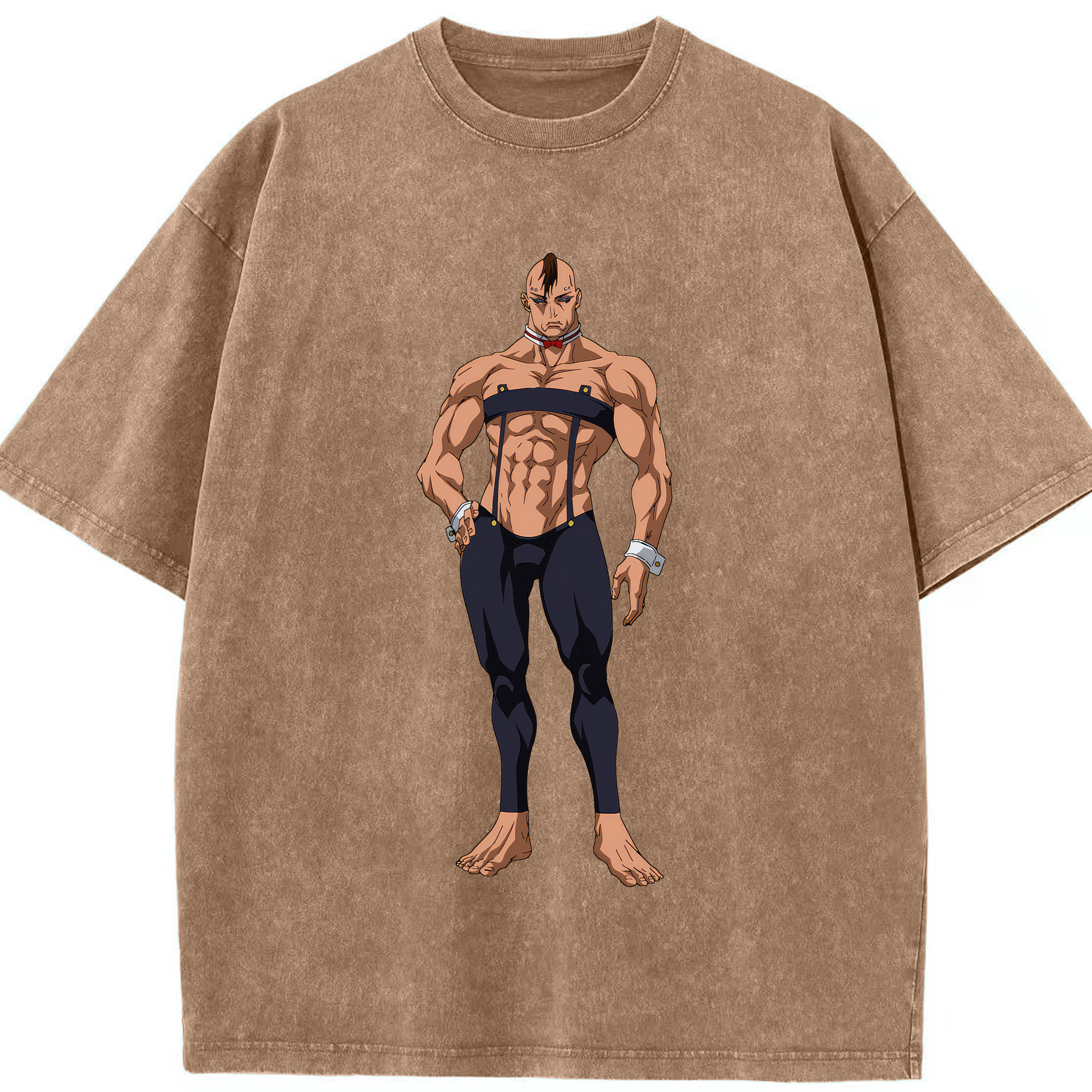 （画像用） 呪術廻戦 Jujutsu Kaisen 綿100% ヴィンテージ風 半袖Tシャツ（フロントプリント）