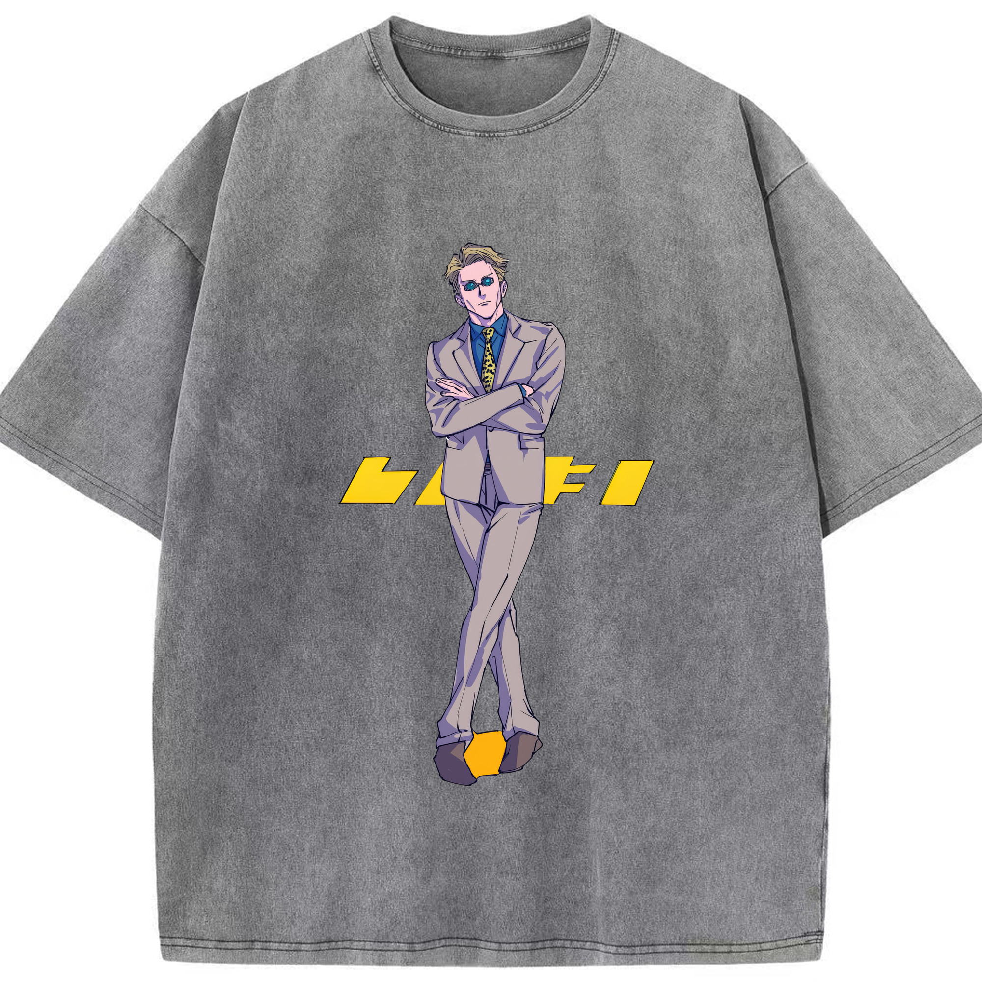（画像用） 呪術廻戦 Jujutsu Kaisen 綿100% ヴィンテージ風 半袖Tシャツ（フロントプリント）