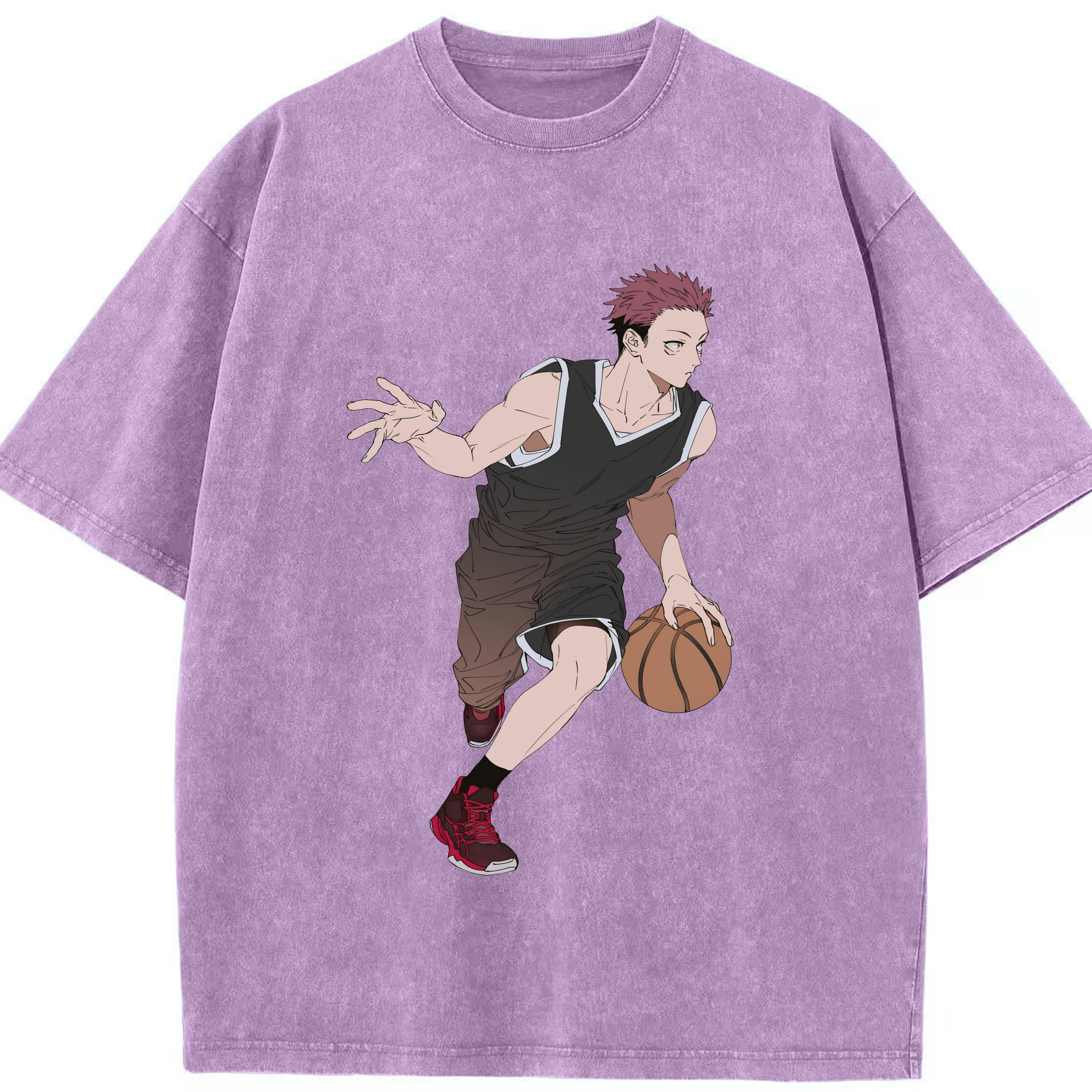 （画像用） 呪術廻戦 Jujutsu Kaisen 綿100% ヴィンテージ風 半袖Tシャツ（フロントプリント）