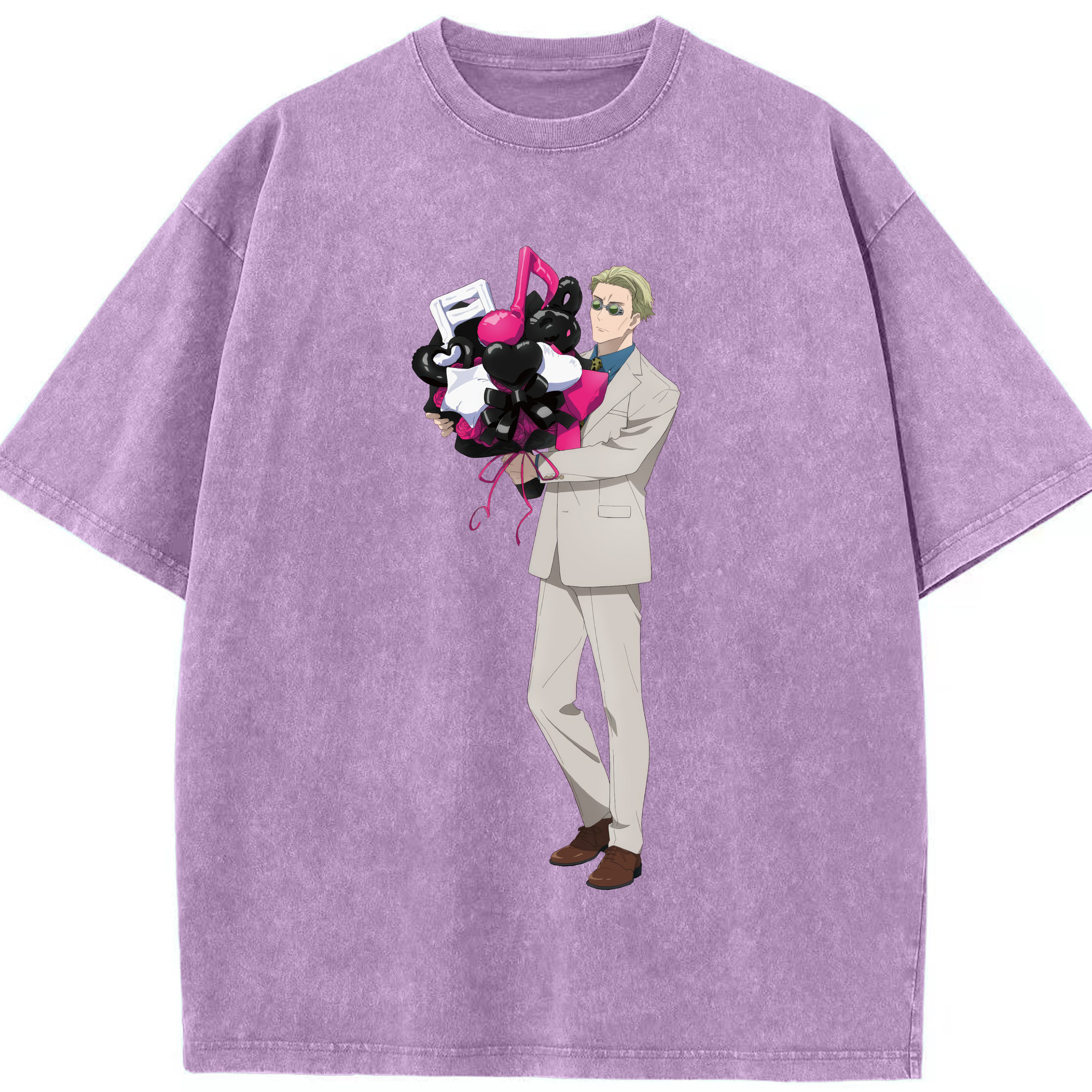 （画像用） 呪術廻戦 Jujutsu Kaisen 綿100% ヴィンテージ風 半袖Tシャツ（フロントプリント）