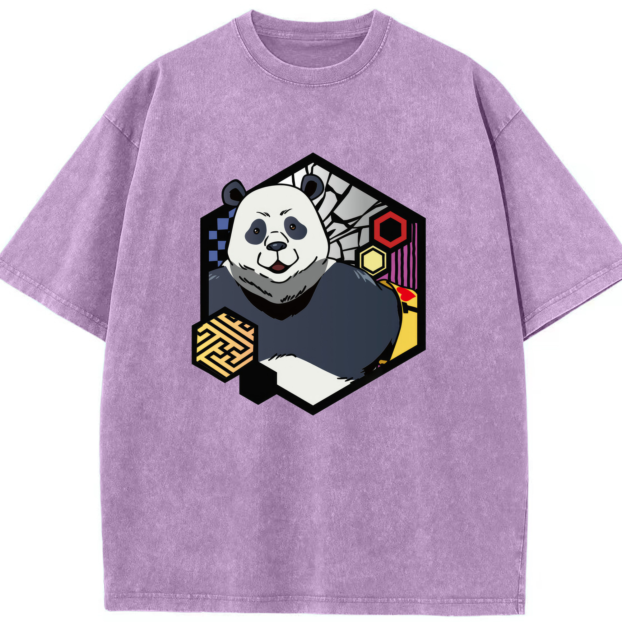 （画像用） 呪術廻戦 Jujutsu Kaisen 綿100% ヴィンテージ風 半袖Tシャツ（フロントプリント）