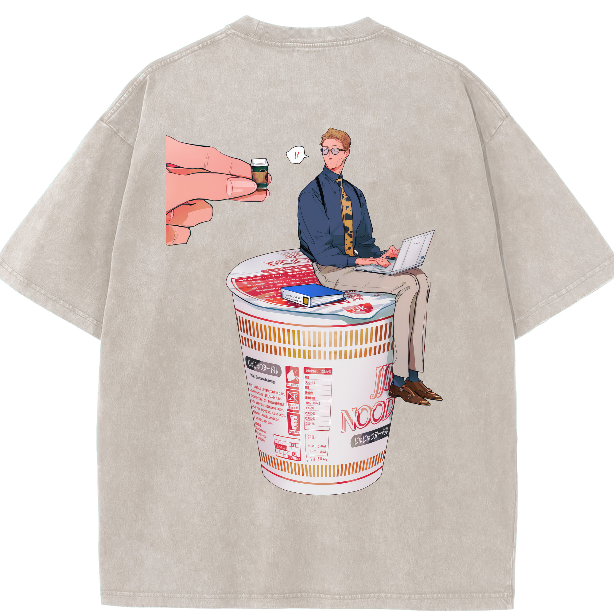 （画像用） 呪術廻戦 Jujutsu Kaisen 綿100% ヴィンテージ風 半袖Tシャツ（背面プリント）
