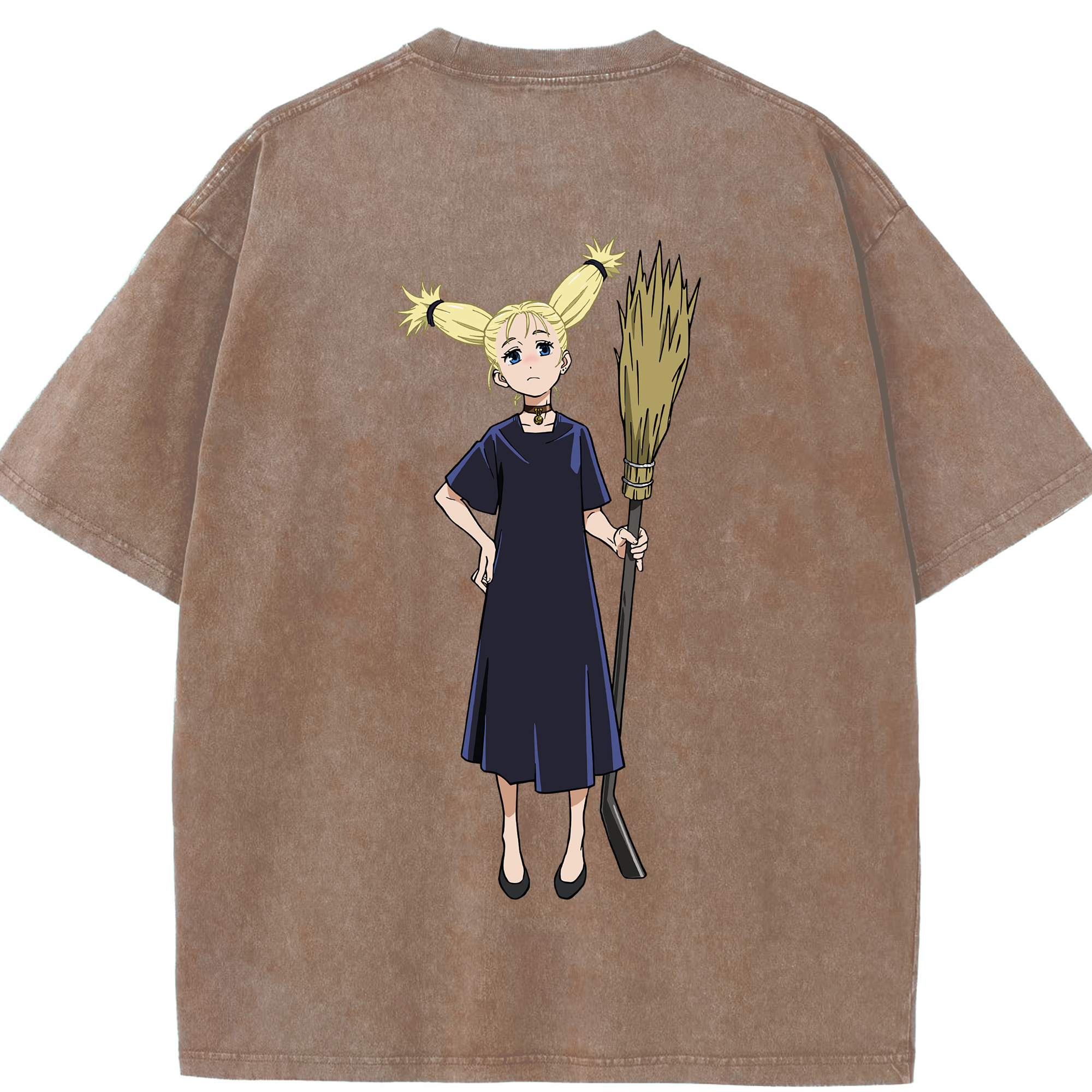 （画像用） 呪術廻戦 Jujutsu Kaisen 綿100% ヴィンテージ風 半袖Tシャツ（背面プリント）