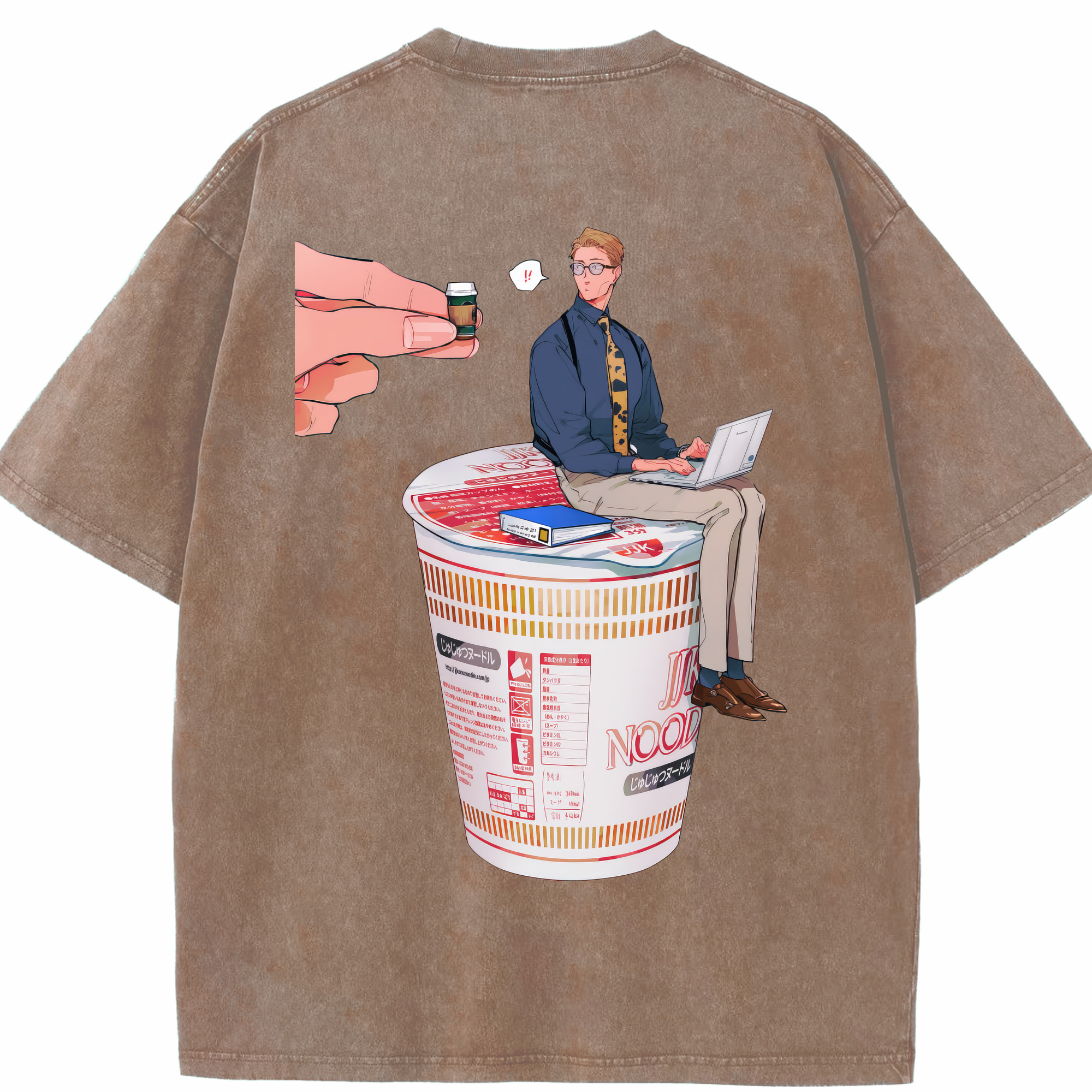 （画像用） 呪術廻戦 Jujutsu Kaisen 綿100% ヴィンテージ風 半袖Tシャツ（背面プリント）