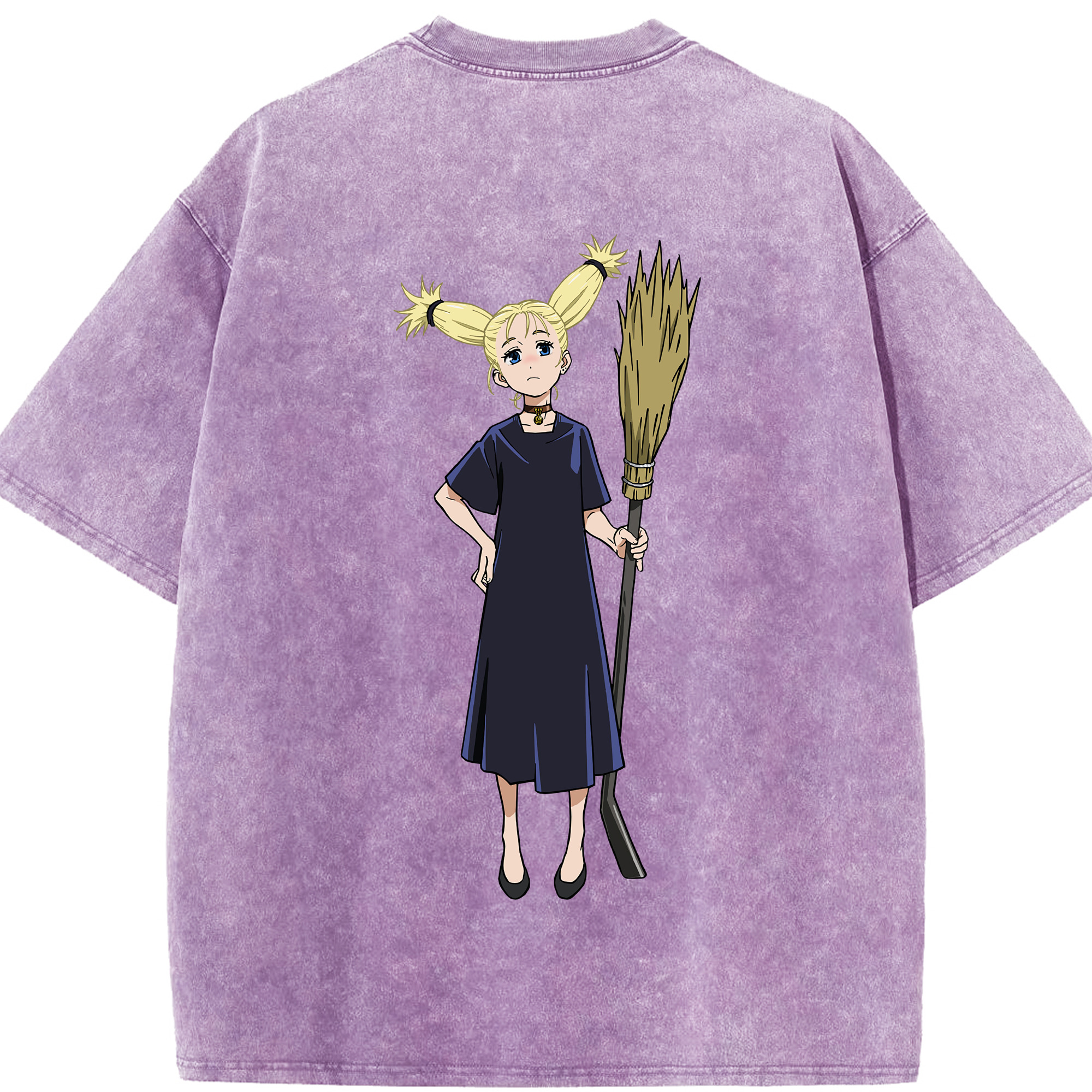 （画像用） 呪術廻戦 Jujutsu Kaisen 綿100% ヴィンテージ風 半袖Tシャツ（背面プリント）