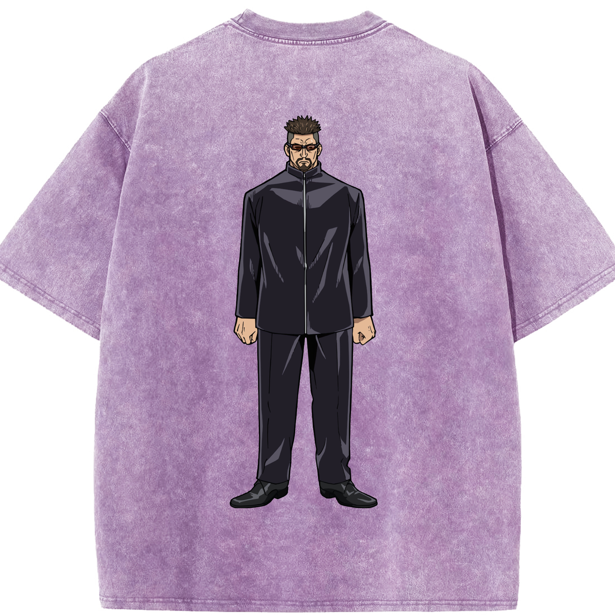 （画像用） 呪術廻戦 Jujutsu Kaisen 綿100% ヴィンテージ風 半袖Tシャツ（背面プリント）