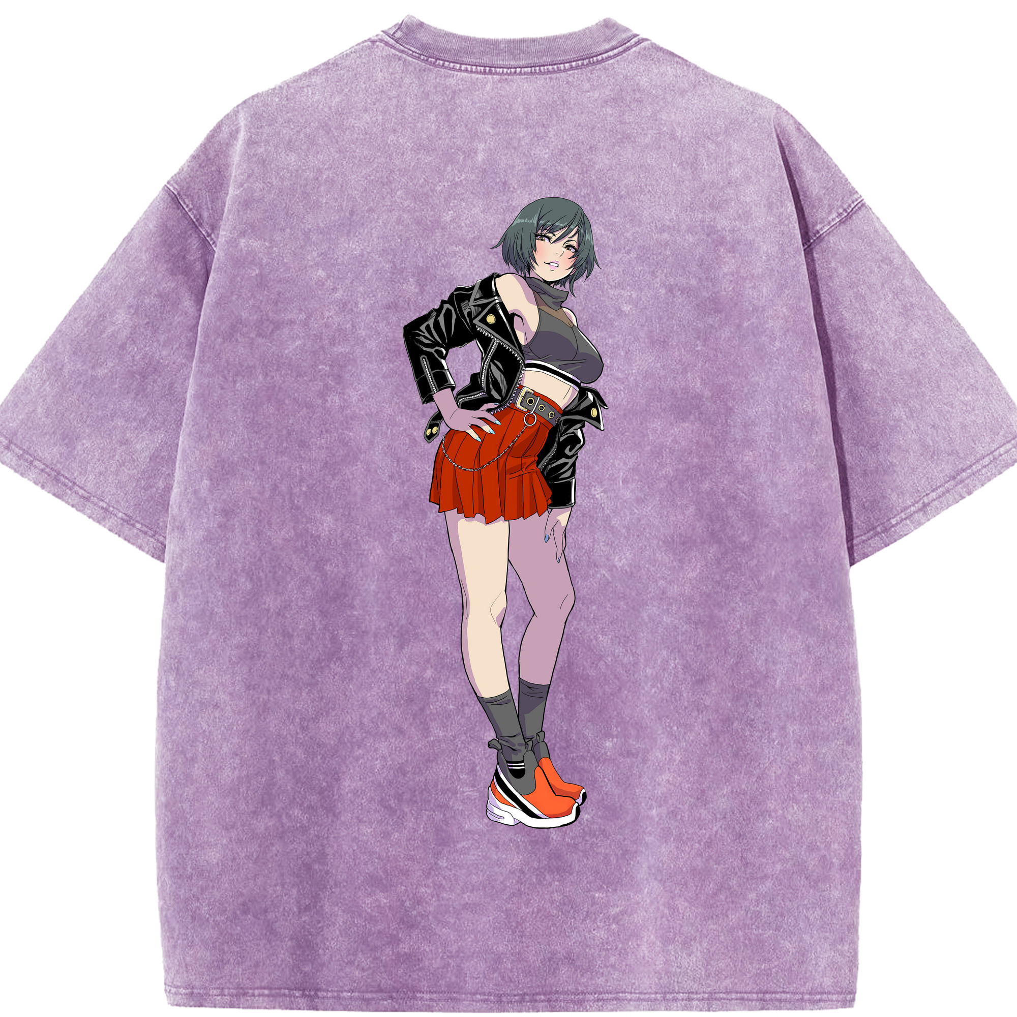 （画像用） 呪術廻戦 Jujutsu Kaisen 綿100% ヴィンテージ風 半袖Tシャツ（背面プリント）