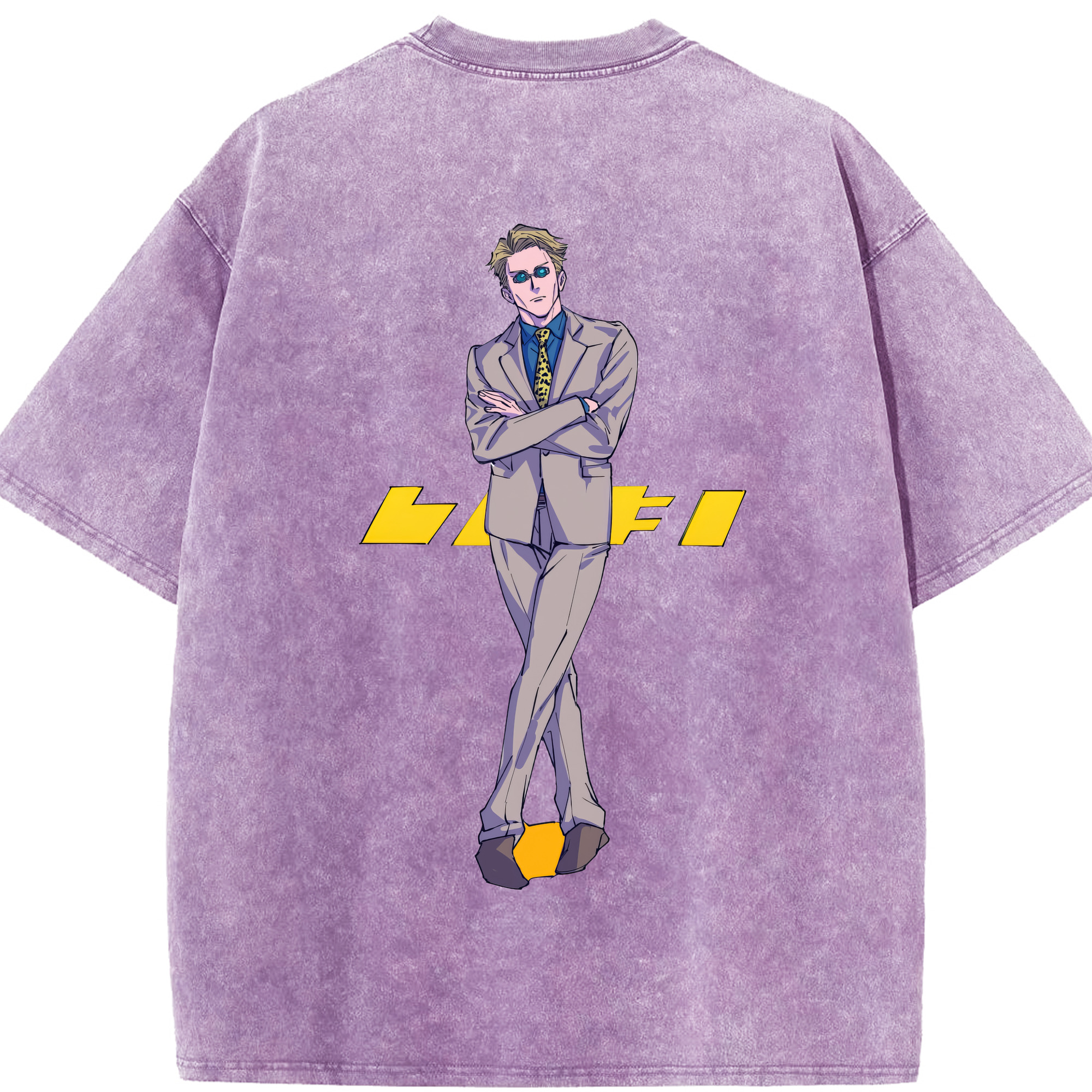 （画像用） 呪術廻戦 Jujutsu Kaisen 綿100% ヴィンテージ風 半袖Tシャツ（背面プリント）