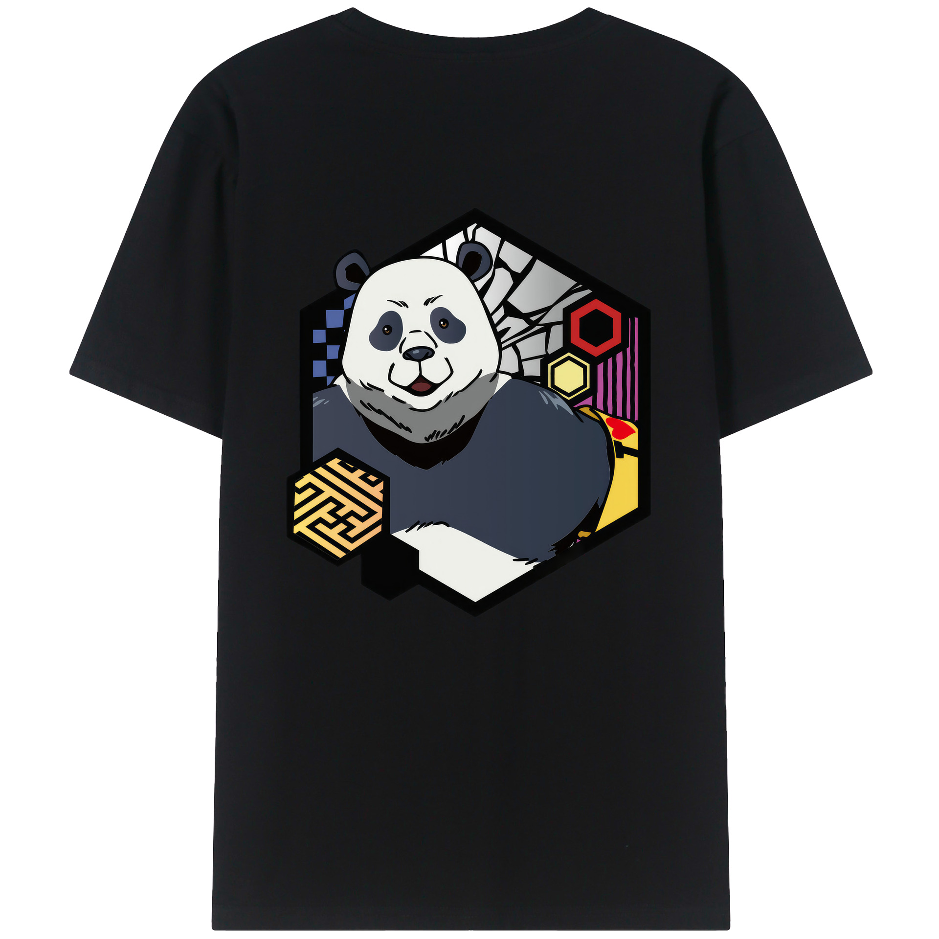 （画像用） 呪術廻戦 Jujutsu Kaisen 綿100％ メンズ半袖Tシャツ（バックプリント） 通気性