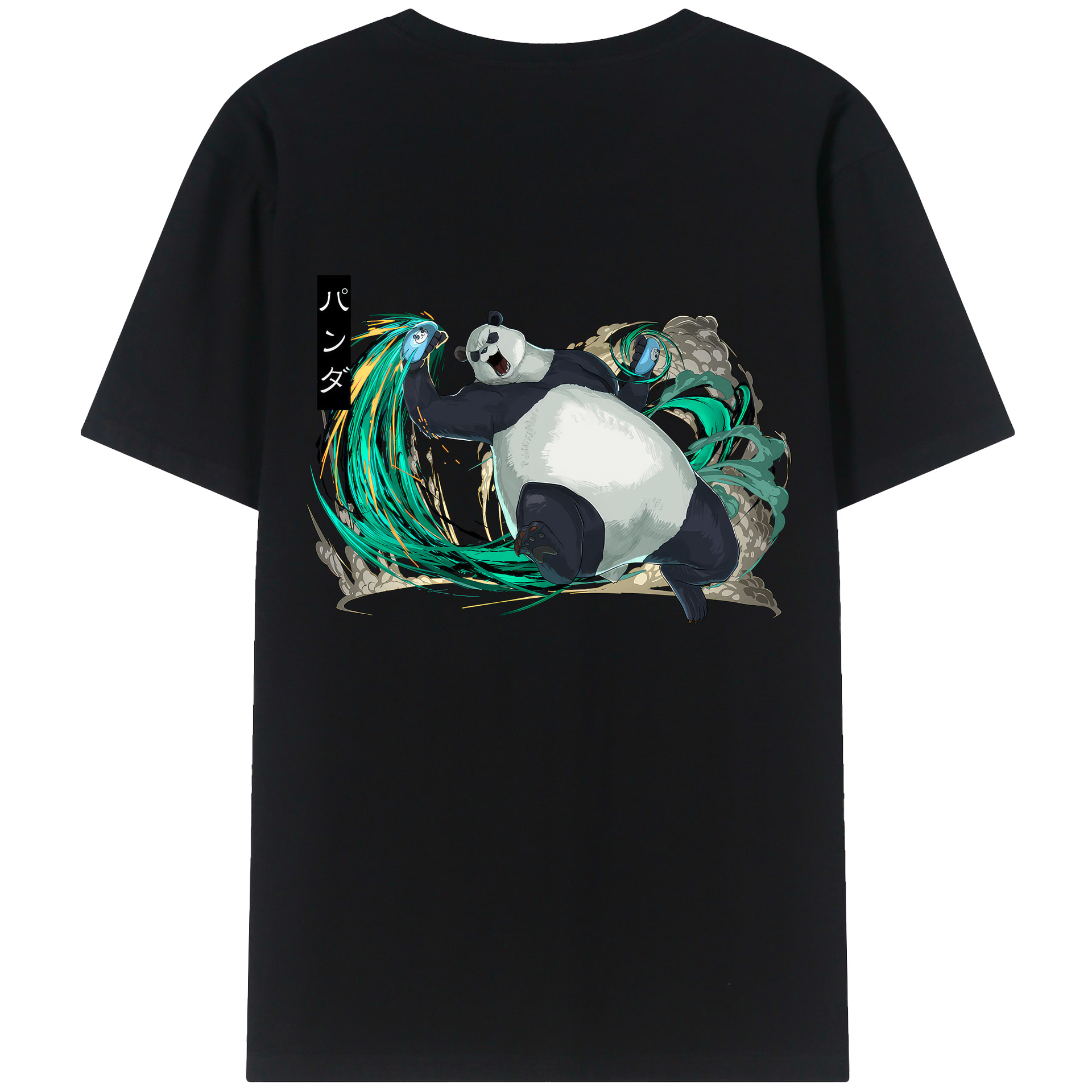 （画像用） 呪術廻戦 Jujutsu Kaisen 綿100％ メンズ半袖Tシャツ（バックプリント） 通気性