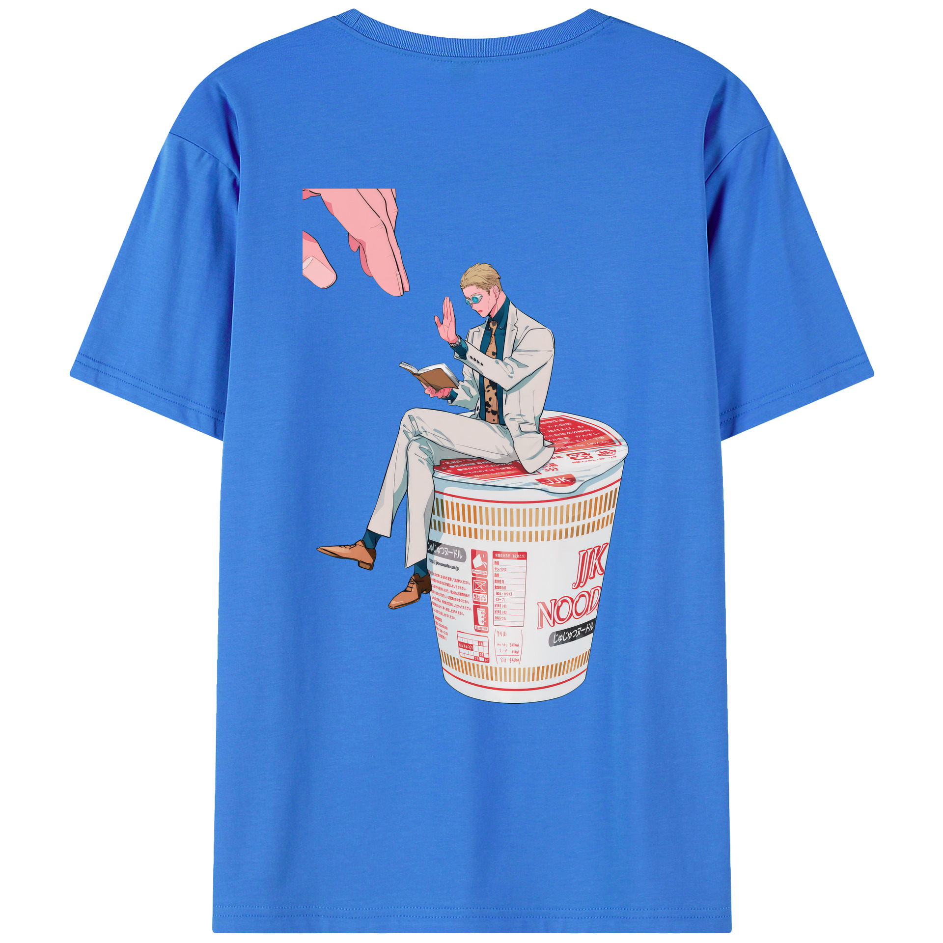 （画像用） 呪術廻戦 Jujutsu Kaisen 綿100％ メンズ半袖Tシャツ（バックプリント） 通気性