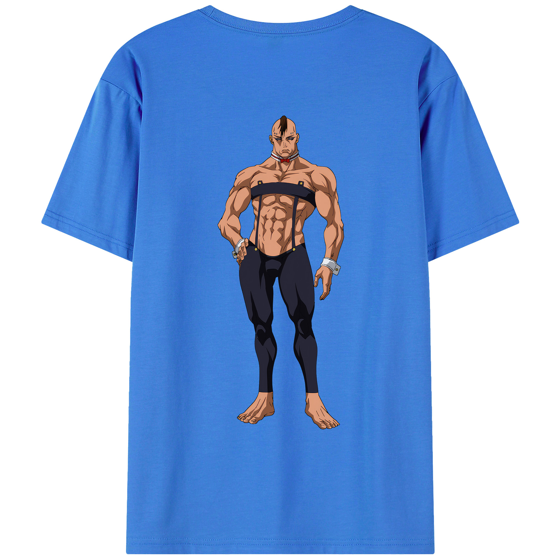 （画像用） 呪術廻戦 Jujutsu Kaisen 綿100％ メンズ半袖Tシャツ（バックプリント） 通気性