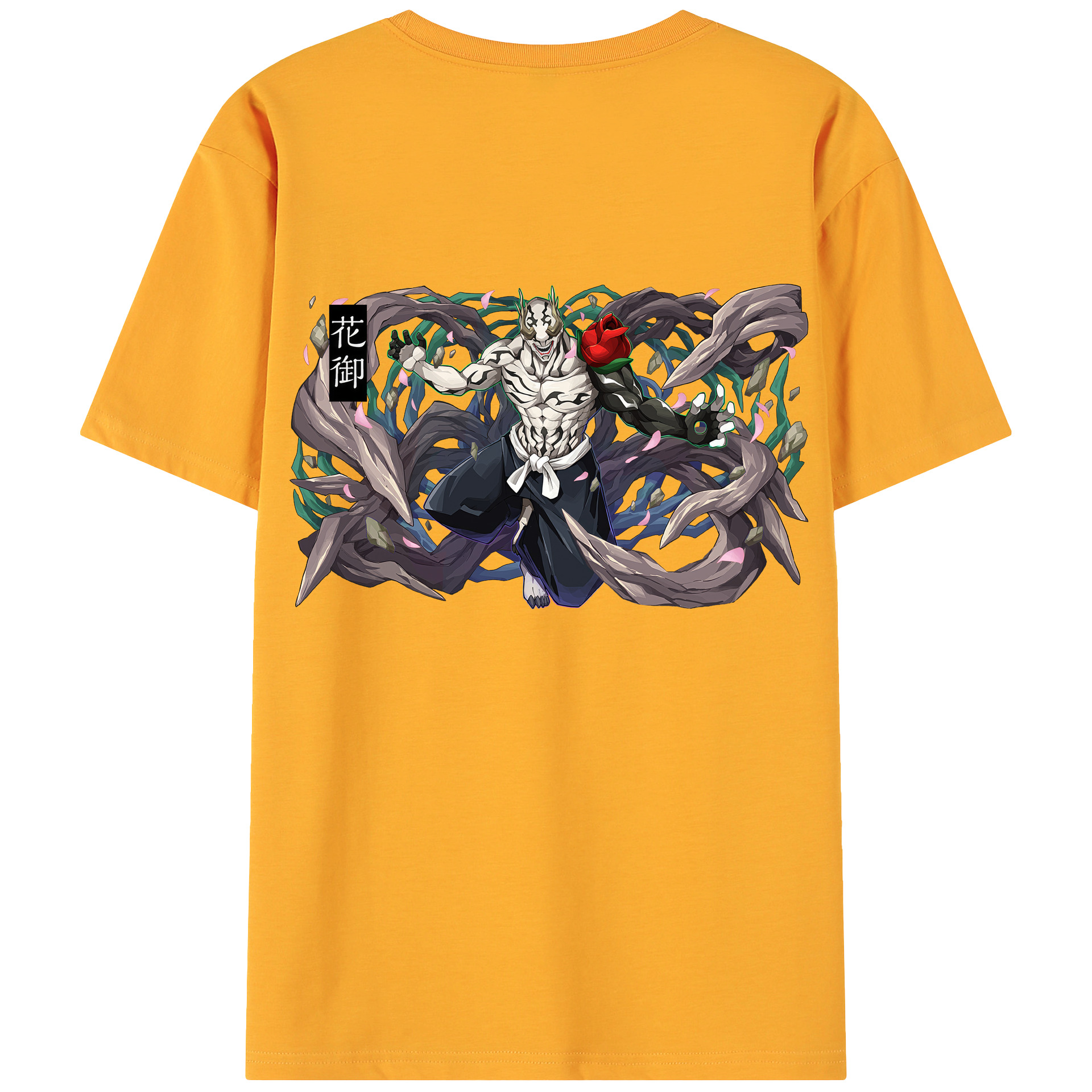 （画像用） 呪術廻戦 Jujutsu Kaisen 綿100％ メンズ半袖Tシャツ（バックプリント） 通気性