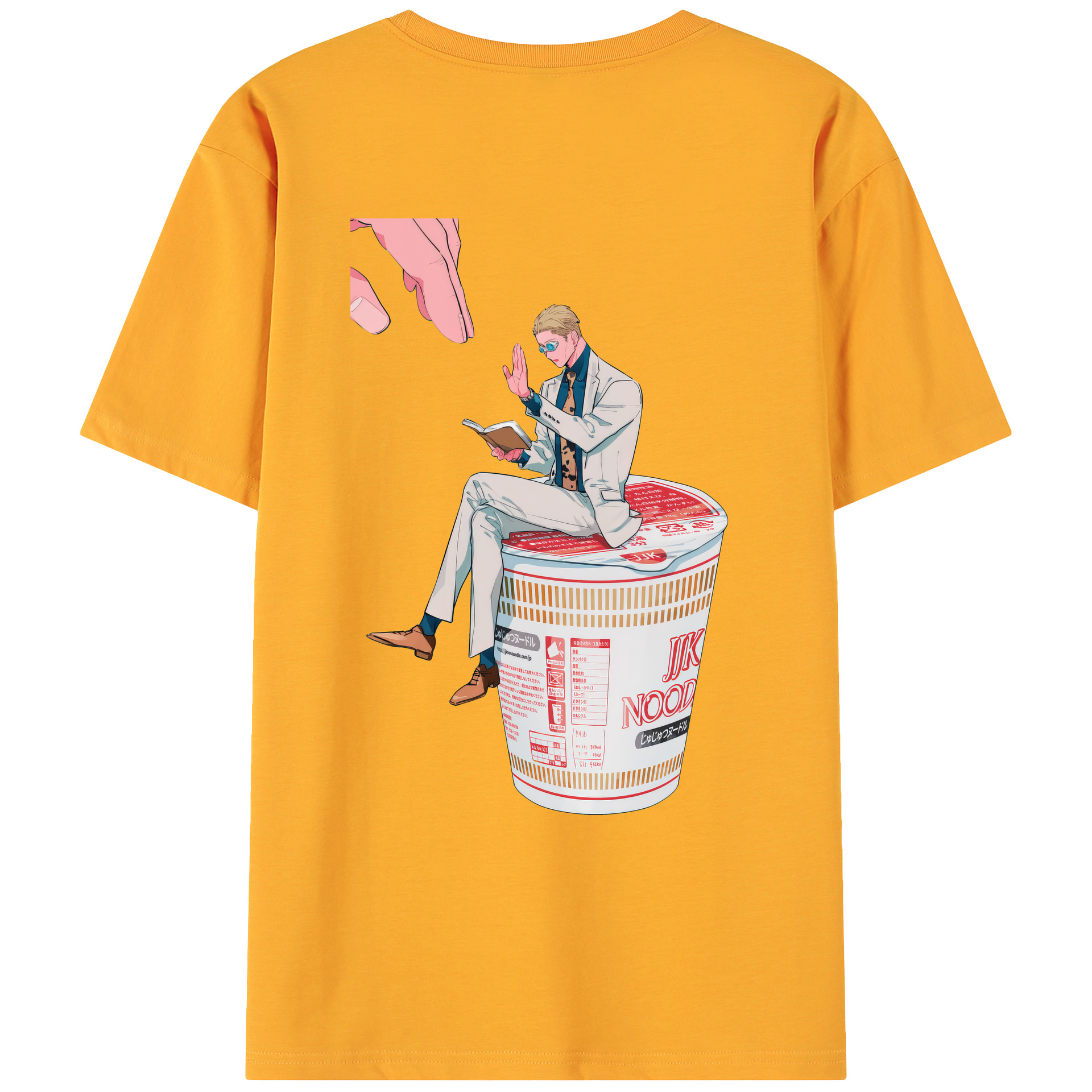 （画像用） 呪術廻戦 Jujutsu Kaisen 綿100％ メンズ半袖Tシャツ（バックプリント） 通気性