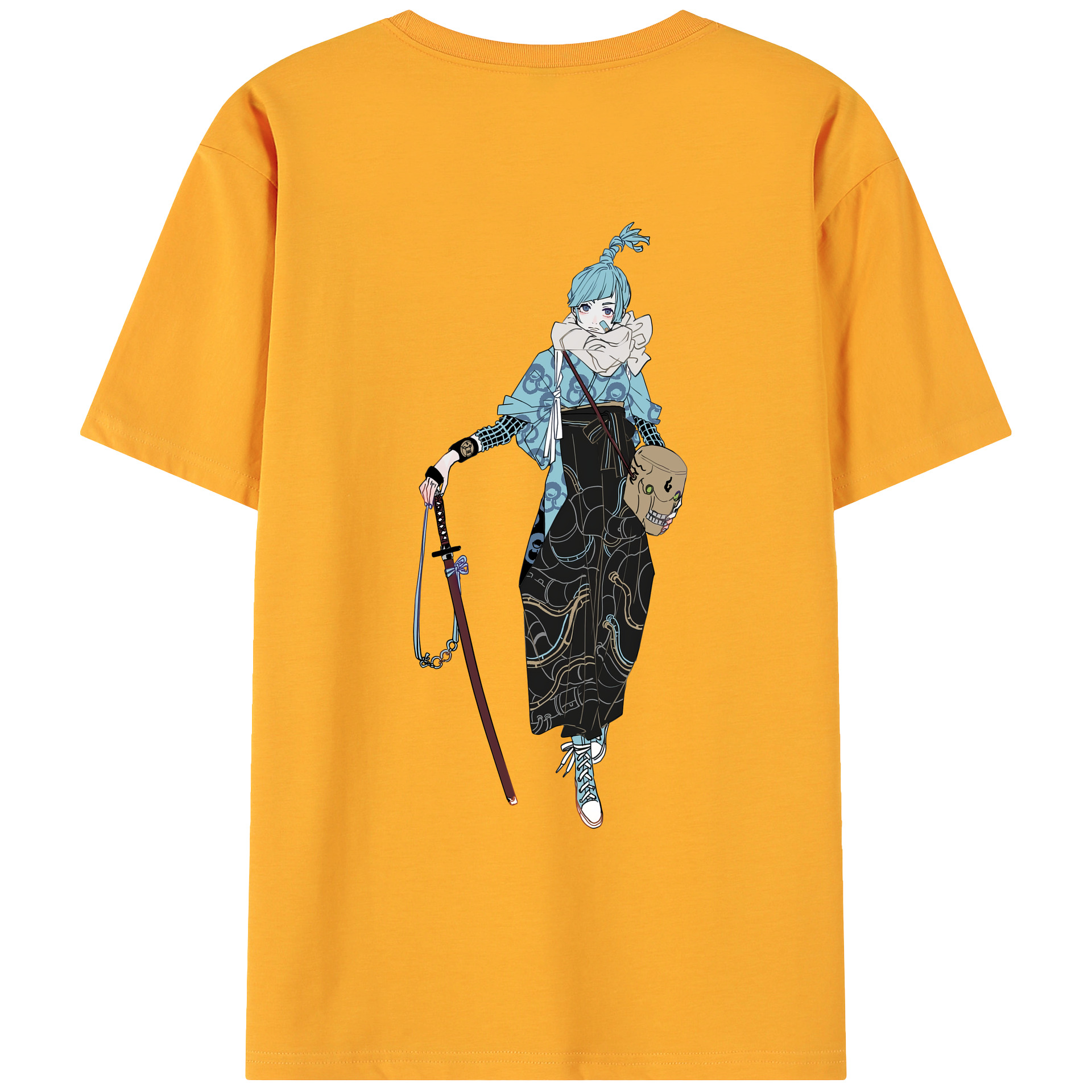 （画像用） 呪術廻戦 Jujutsu Kaisen 綿100％ メンズ半袖Tシャツ（バックプリント） 通気性