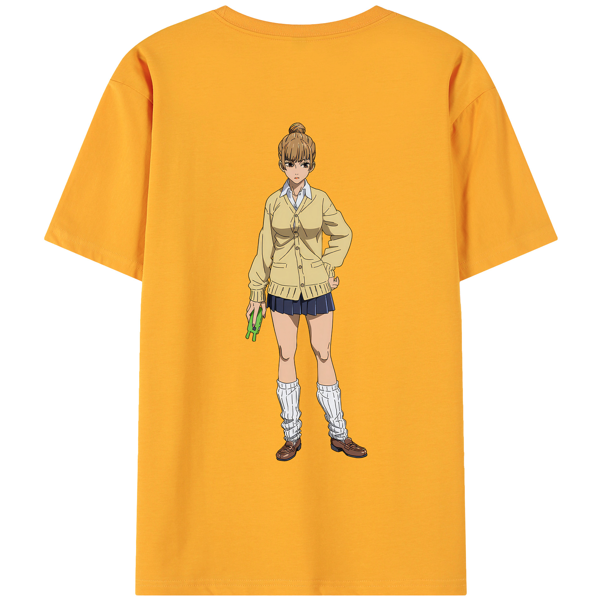 （画像用） 呪術廻戦 Jujutsu Kaisen 綿100％ メンズ半袖Tシャツ（バックプリント） 通気性