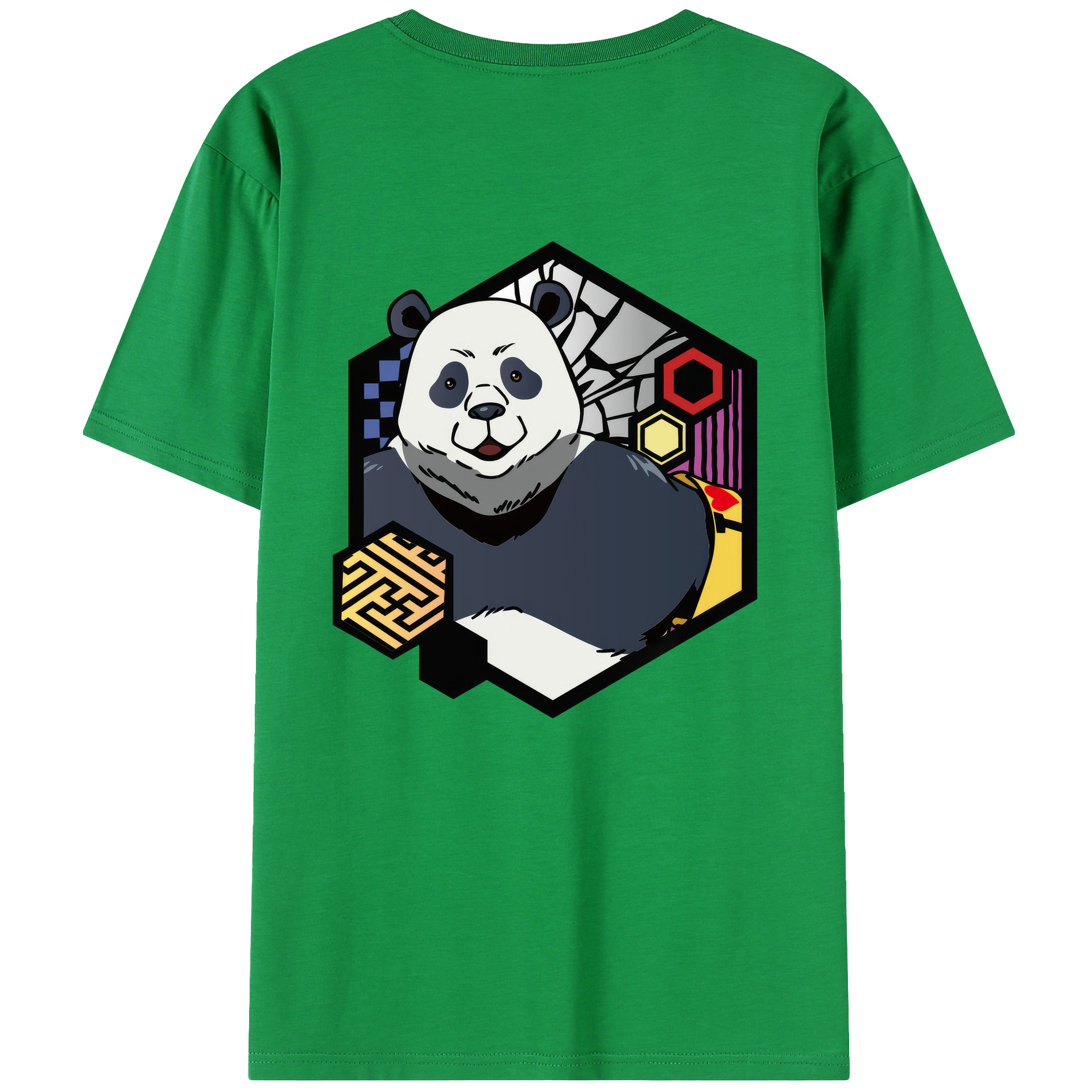 （画像用） 呪術廻戦 Jujutsu Kaisen 綿100％ メンズ半袖Tシャツ（バックプリント） 通気性