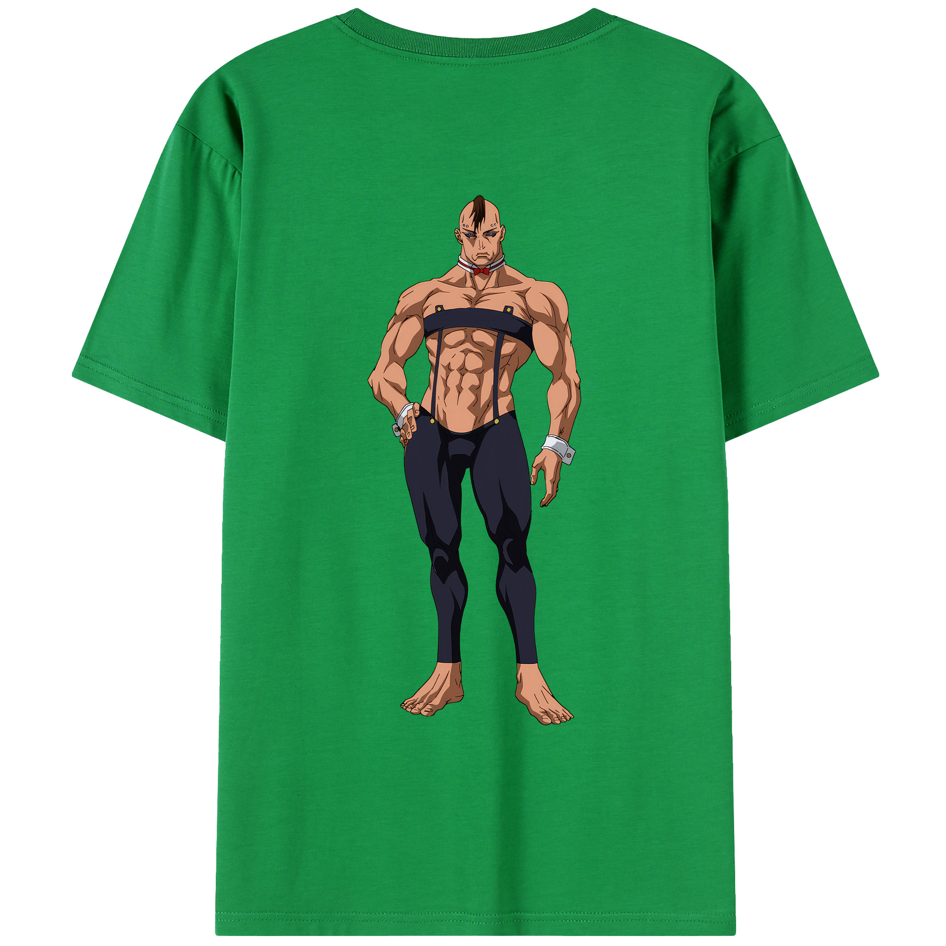 （画像用） 呪術廻戦 Jujutsu Kaisen 綿100％ メンズ半袖Tシャツ（バックプリント） 通気性