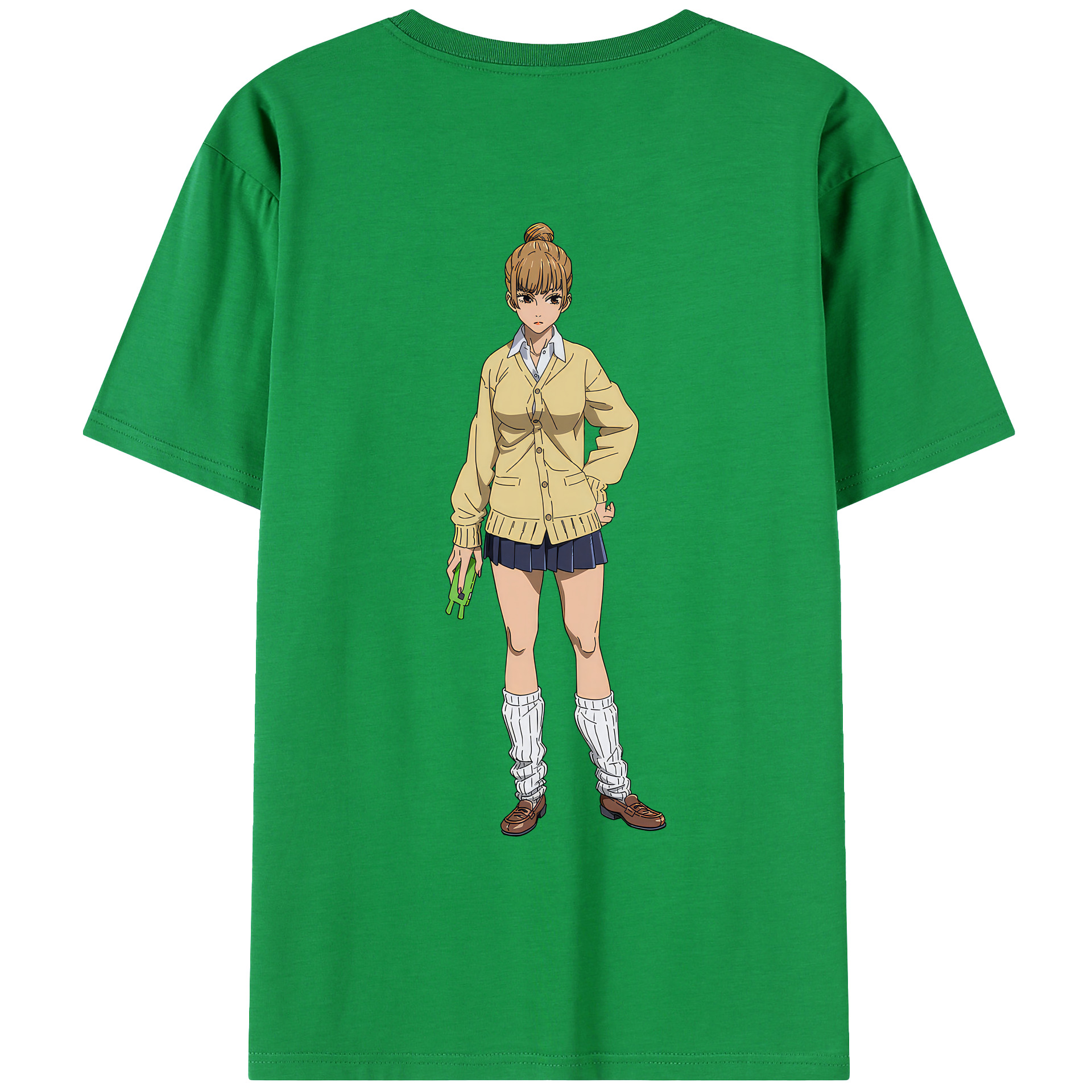 （画像用） 呪術廻戦 Jujutsu Kaisen 綿100％ メンズ半袖Tシャツ（バックプリント） 通気性