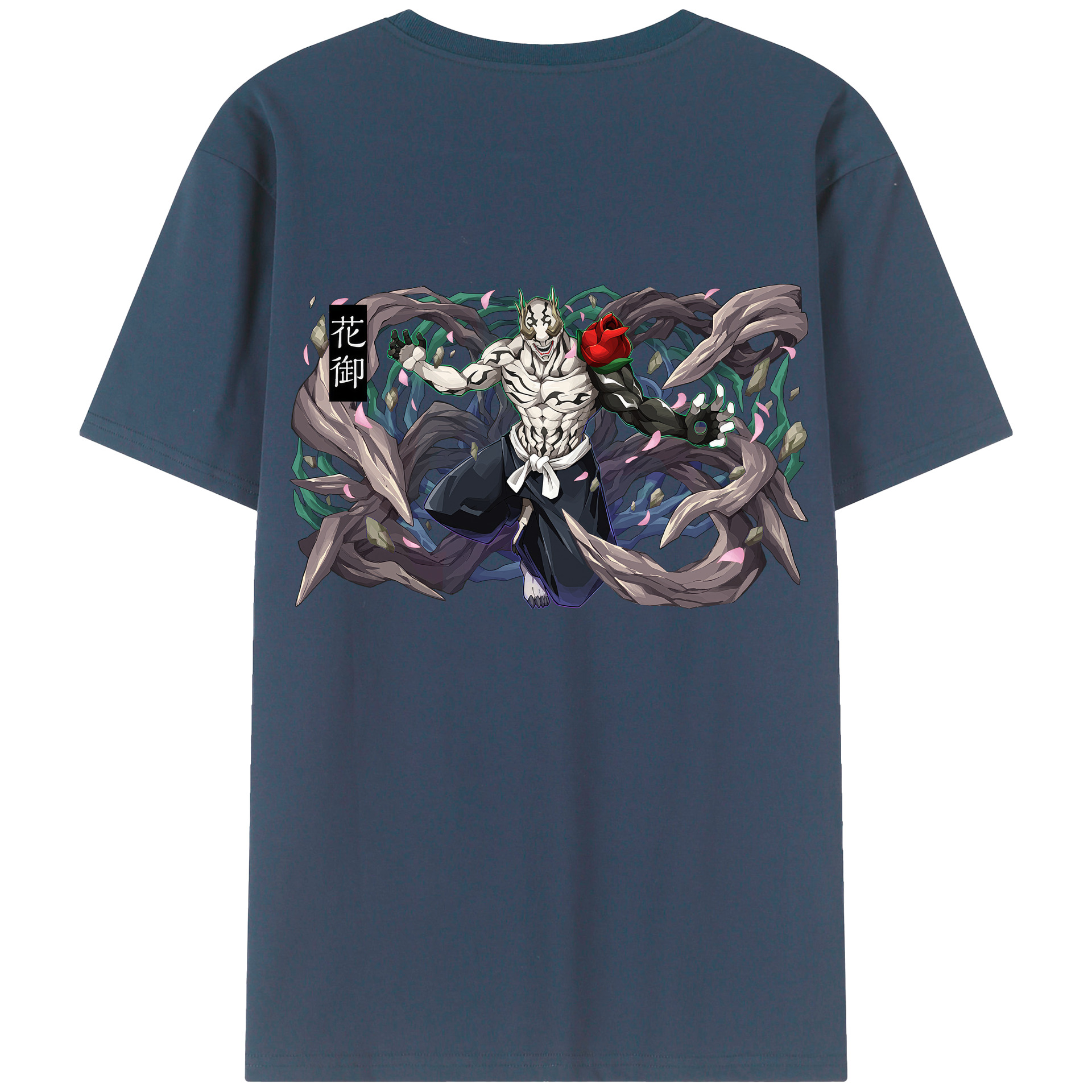 （画像用） 呪術廻戦 Jujutsu Kaisen 綿100％ メンズ半袖Tシャツ（バックプリント） 通気性