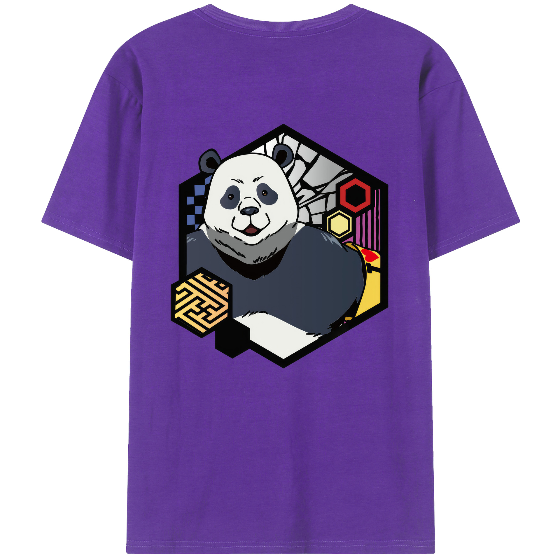 （画像用） 呪術廻戦 Jujutsu Kaisen 綿100％ メンズ半袖Tシャツ（バックプリント） 通気性
