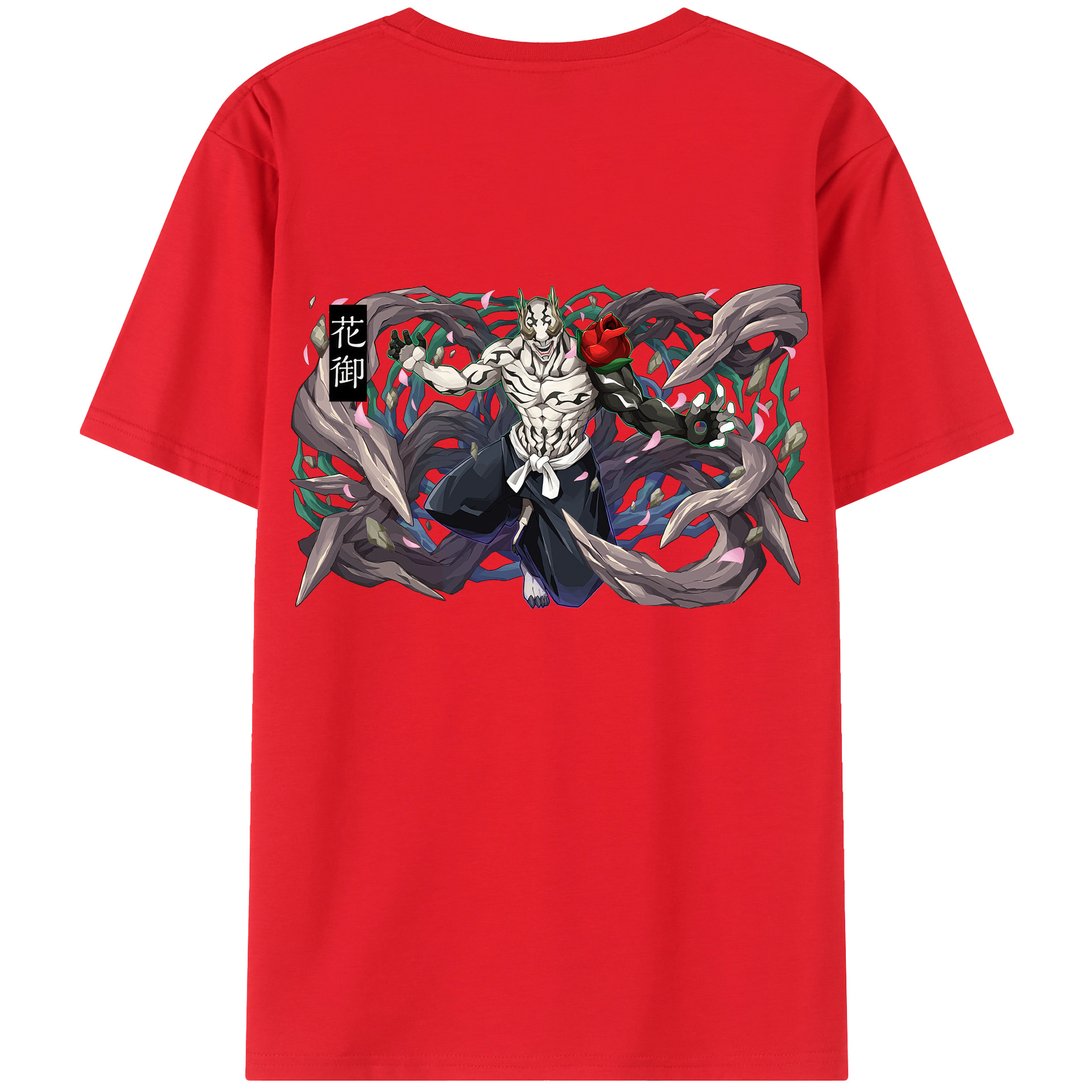 （画像用） 呪術廻戦 Jujutsu Kaisen 綿100％ メンズ半袖Tシャツ（バックプリント） 通気性